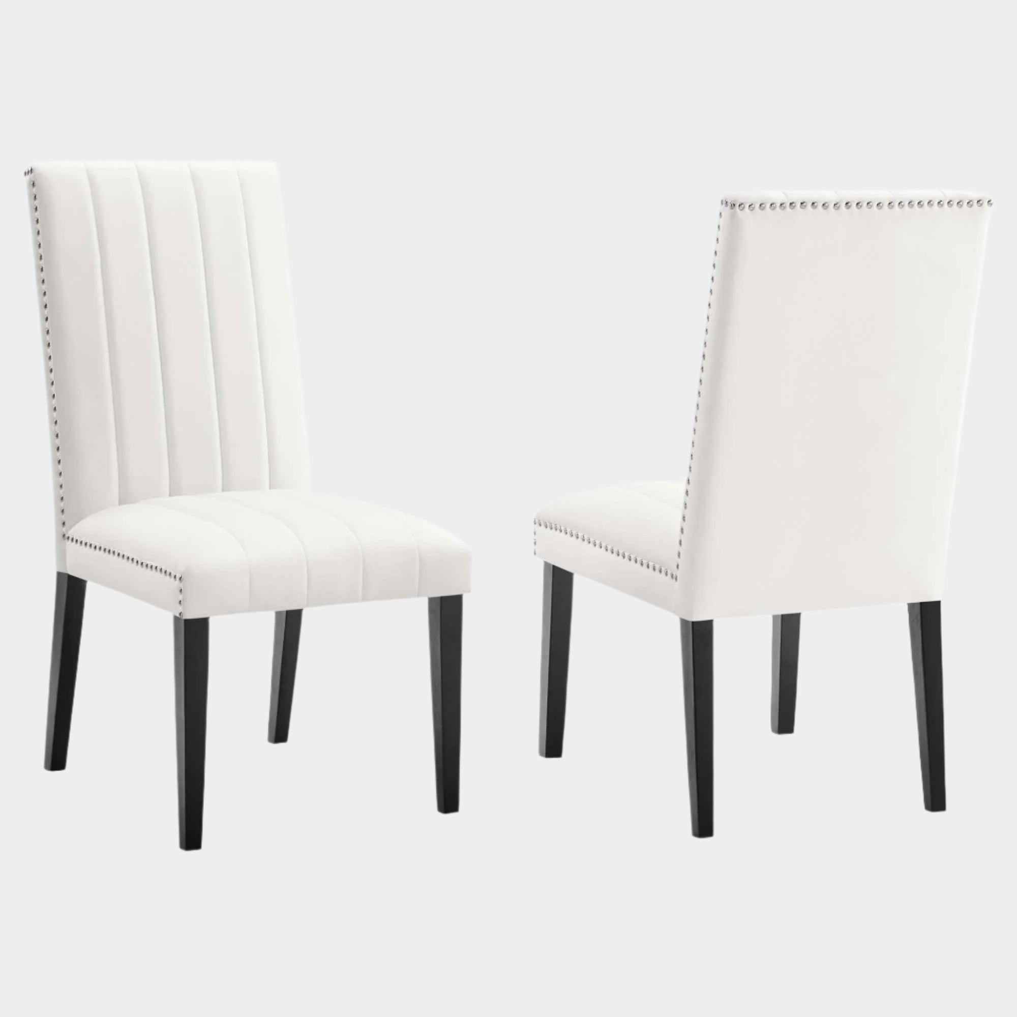 Catalyst Performance Velvet Dining Side Chairs - Set of 2