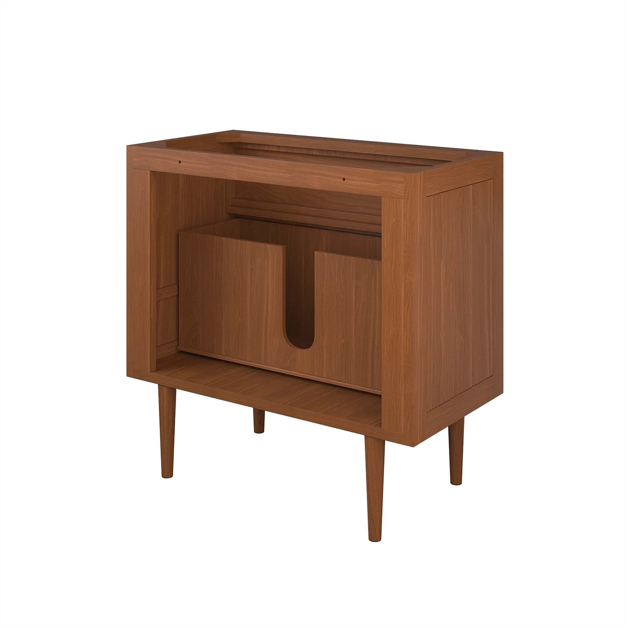 Cassia Teak Wood Bathroom Vanity Cabinet Basin Not Included