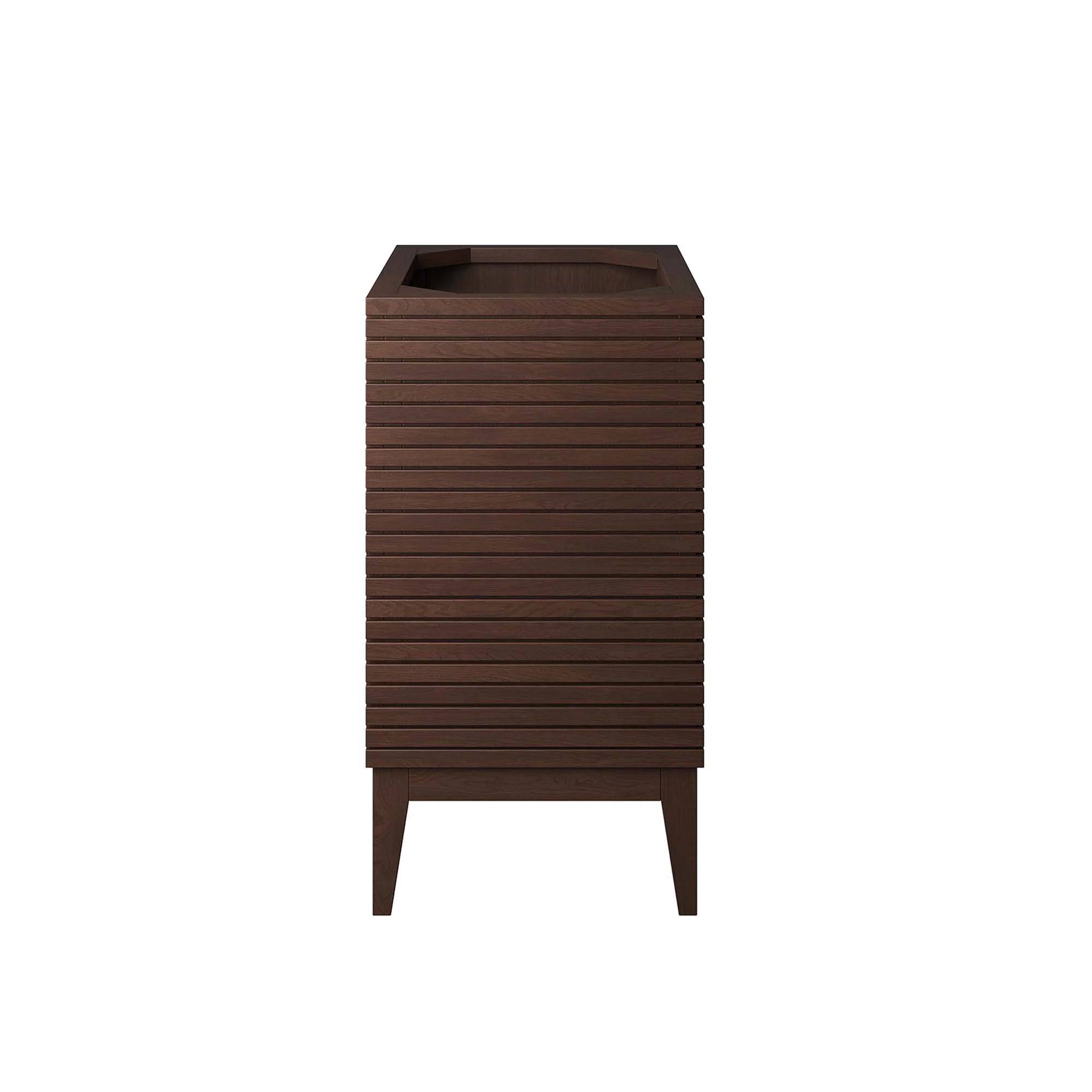 Meuble-lavabo de salle de bain Ledger Wood Lavabo non inclus