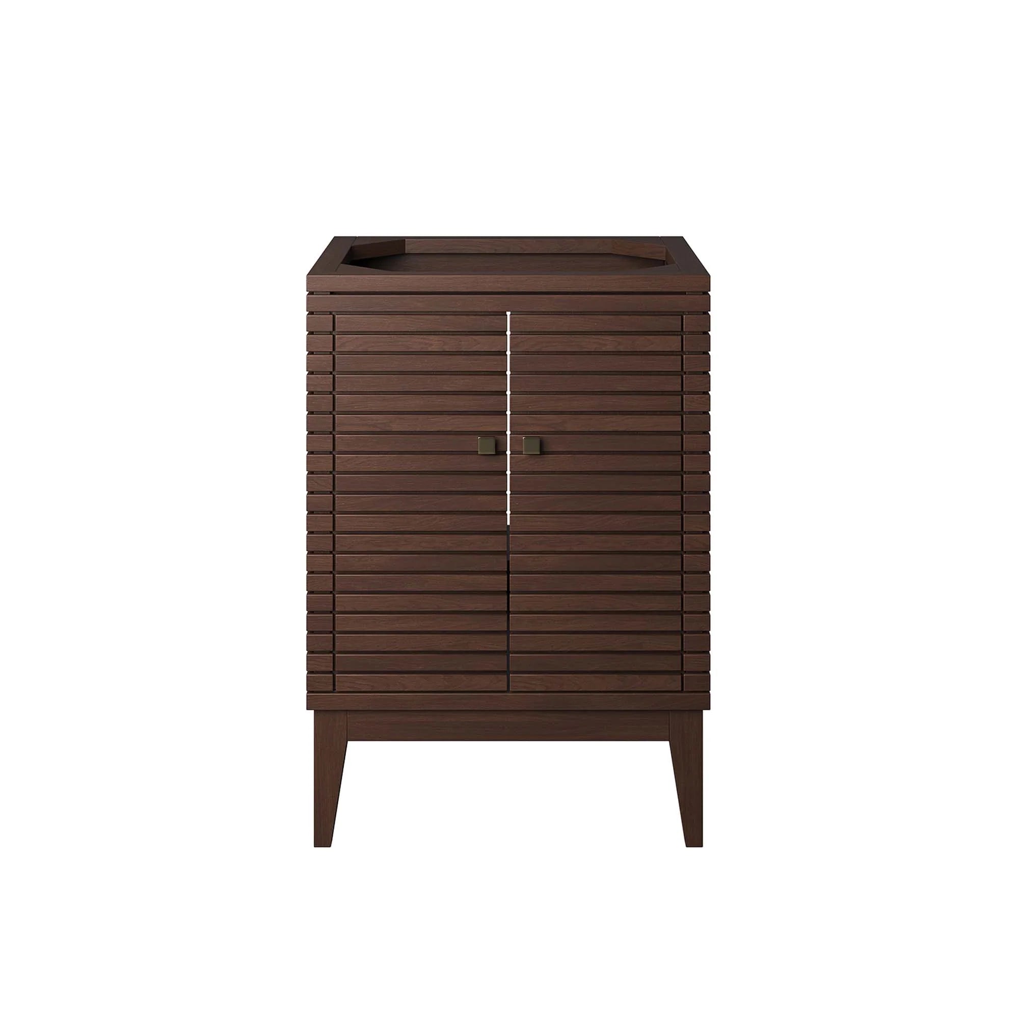 Meuble-lavabo de salle de bain Ledger Wood Lavabo non inclus