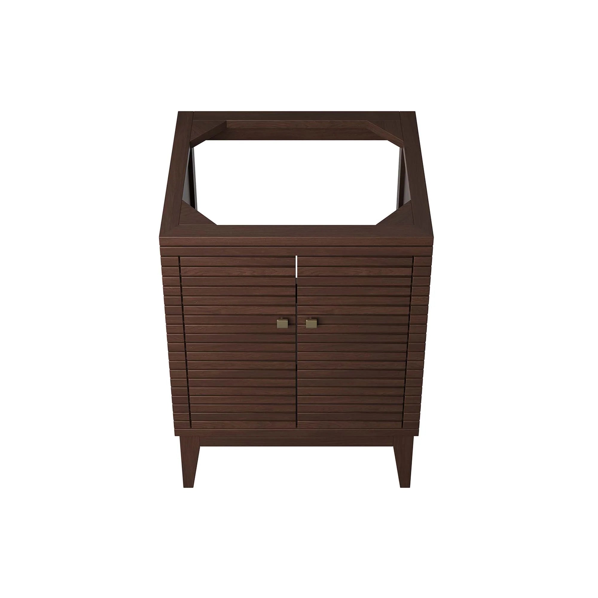 Meuble-lavabo de salle de bain Ledger Wood Lavabo non inclus