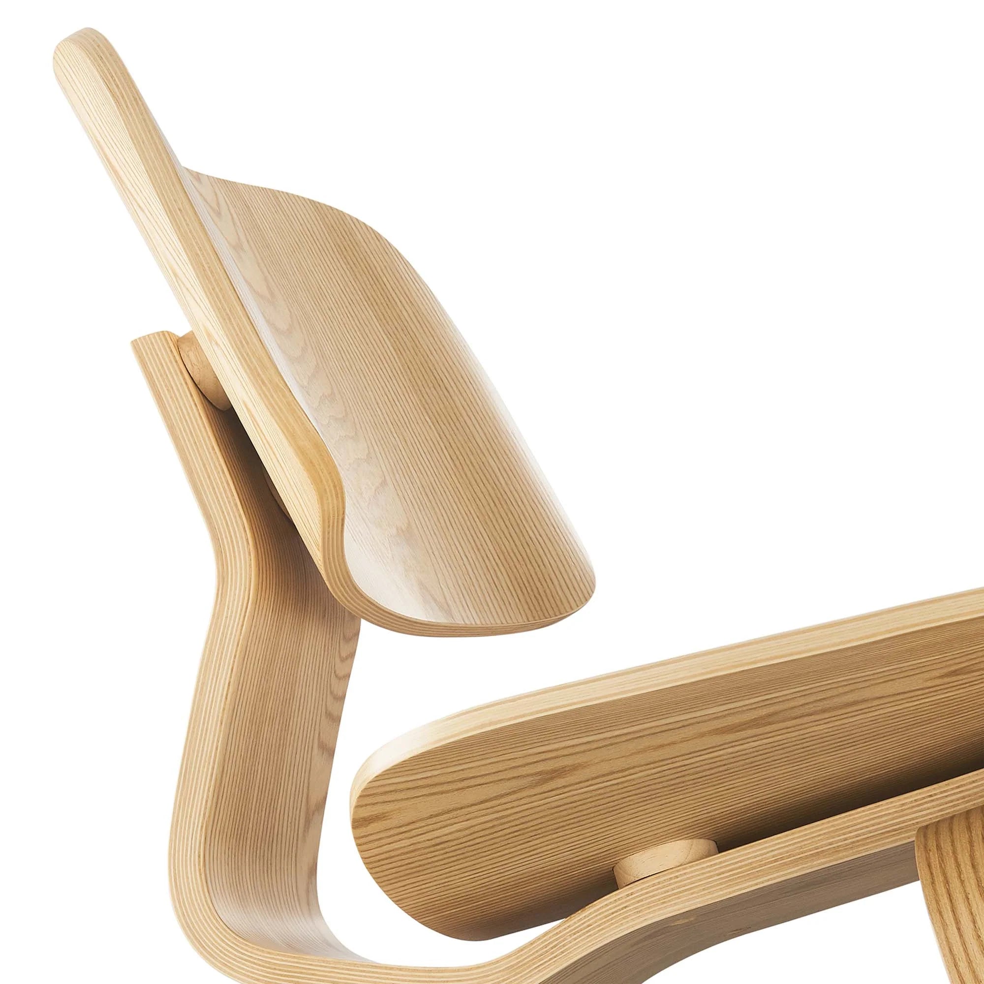 Fauteuil de salon en bois Fathom 