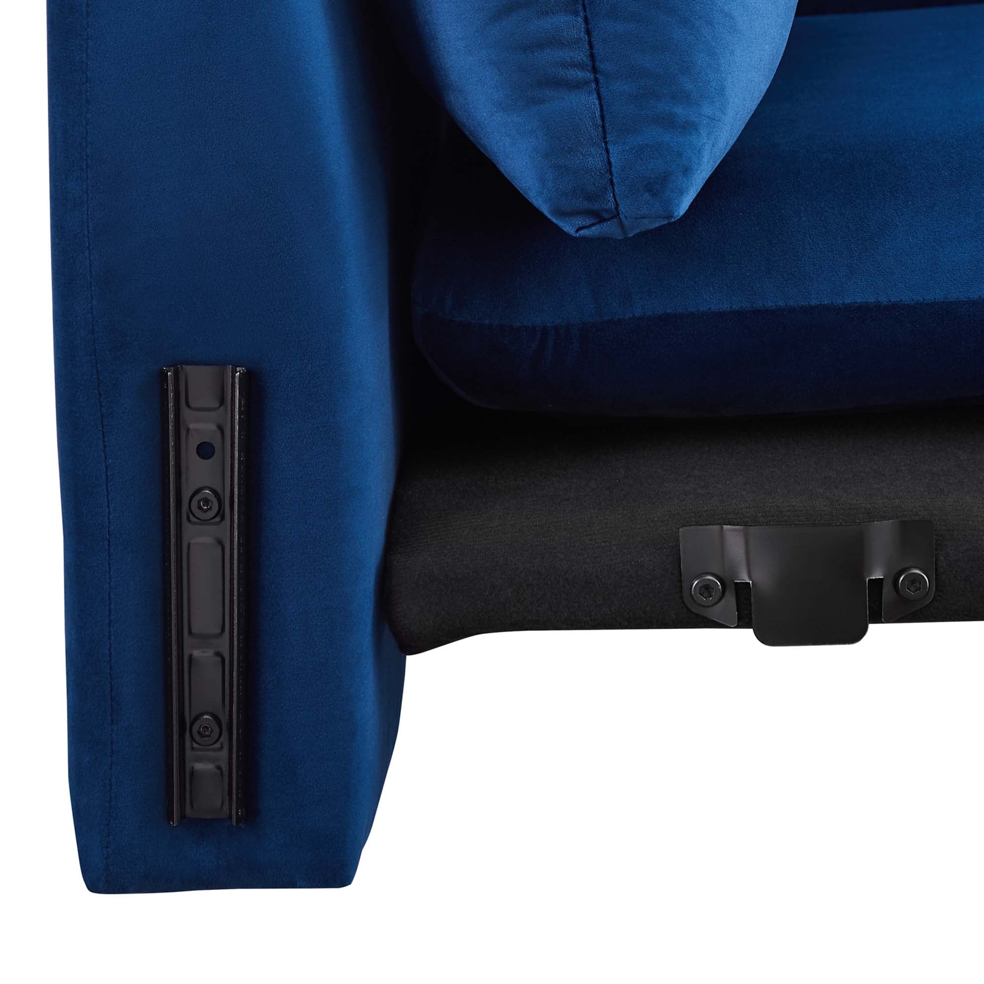 Fauteuil en velours Indicate Performance