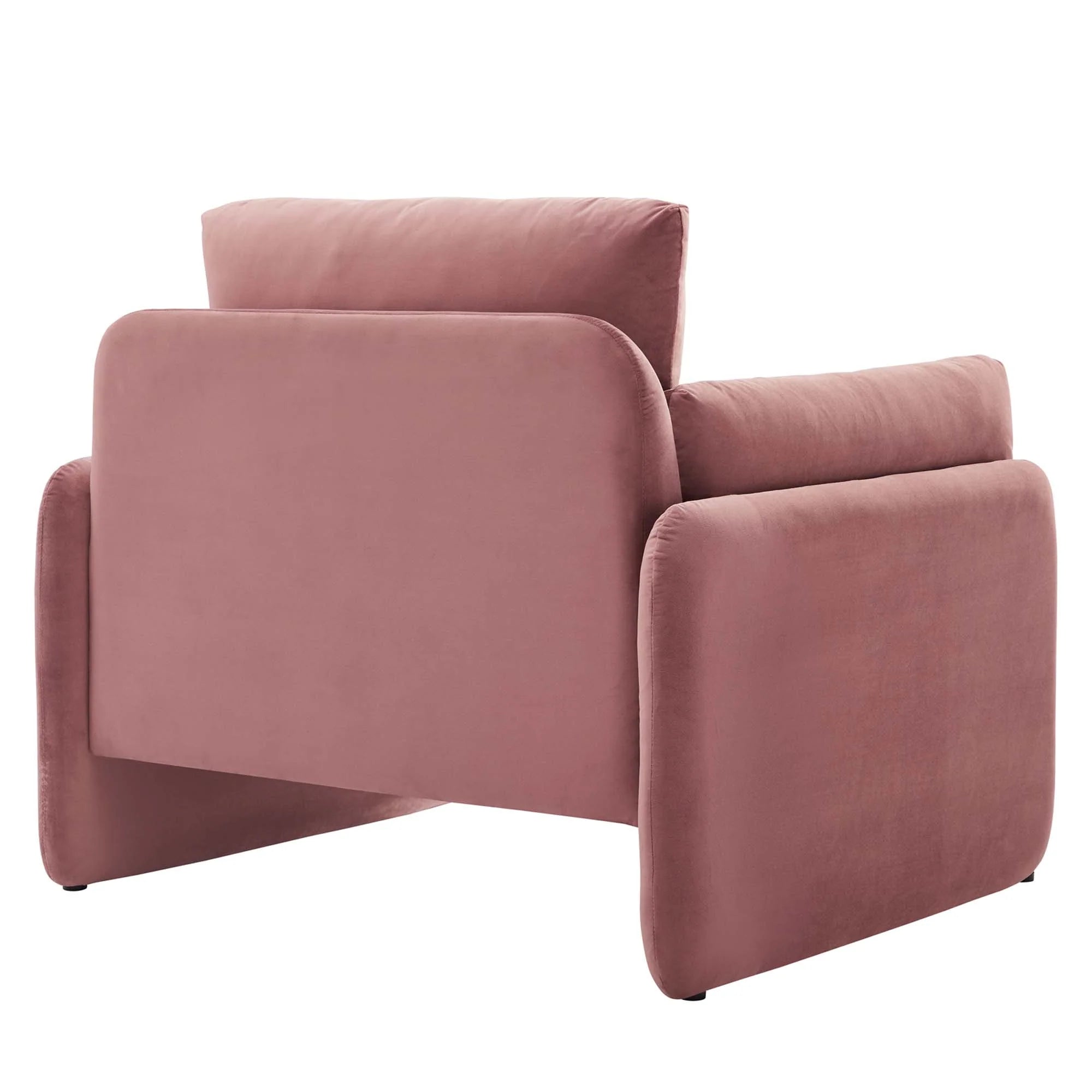 Fauteuil en velours Indicate Performance