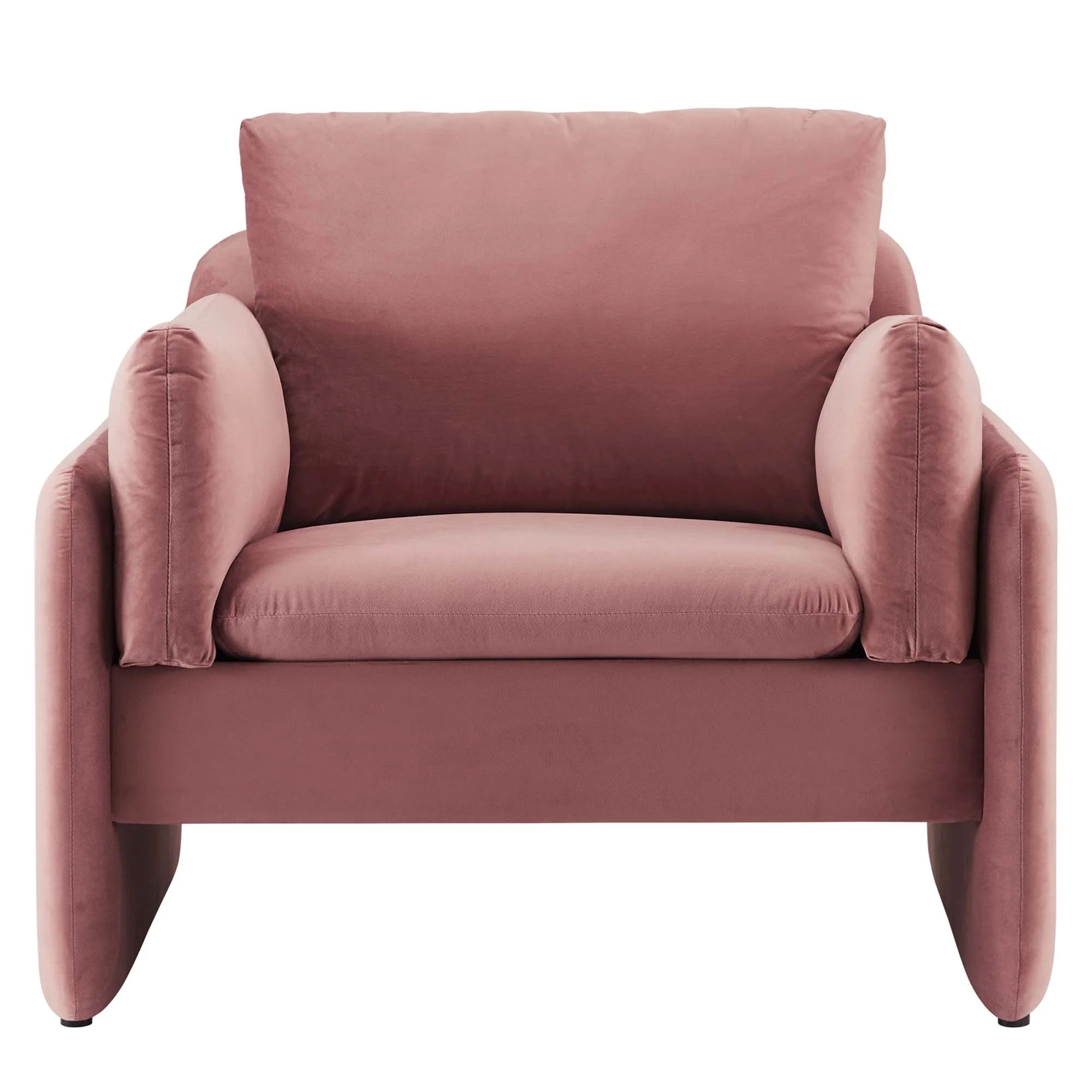 Fauteuil en velours Indicate Performance