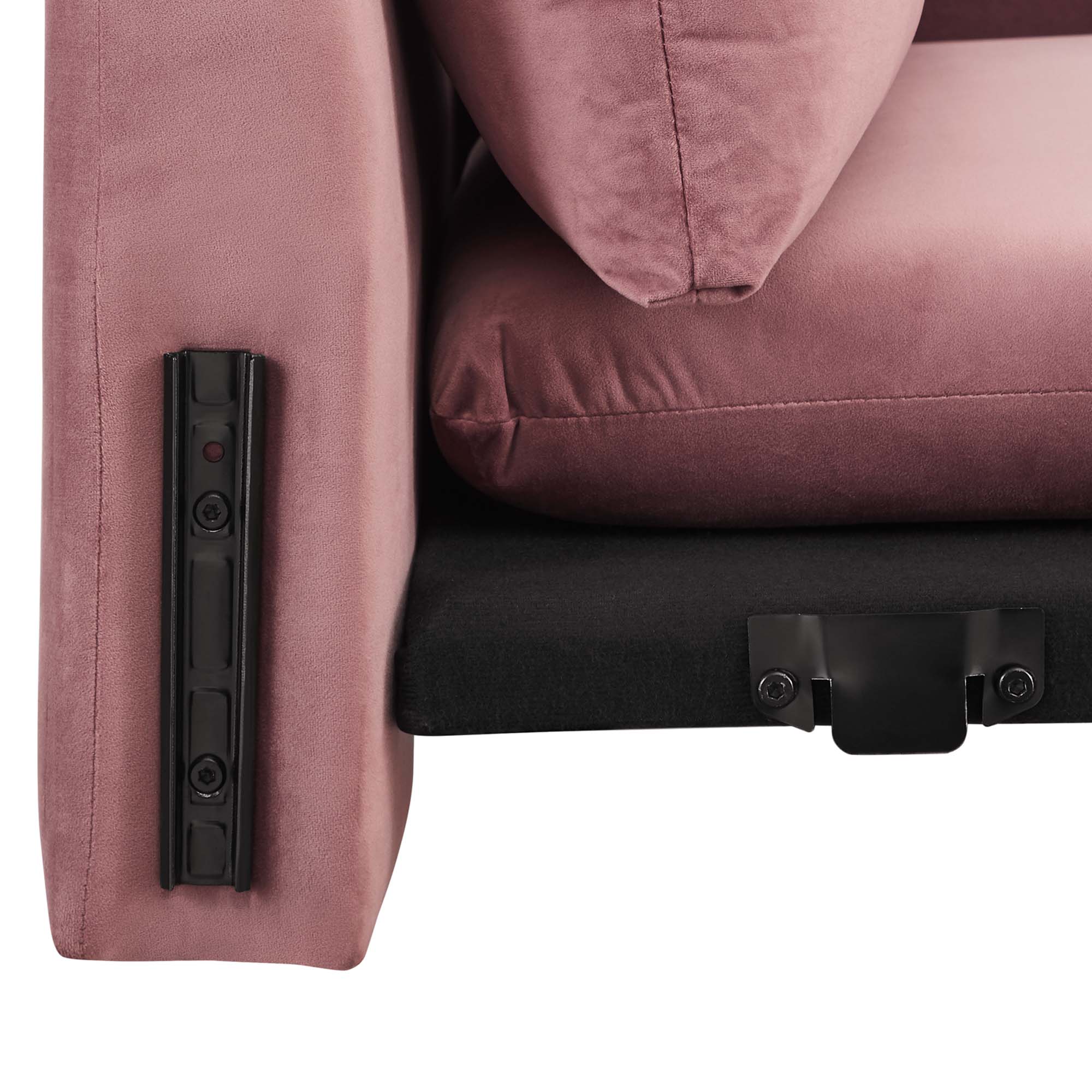 Fauteuil en velours Indicate Performance