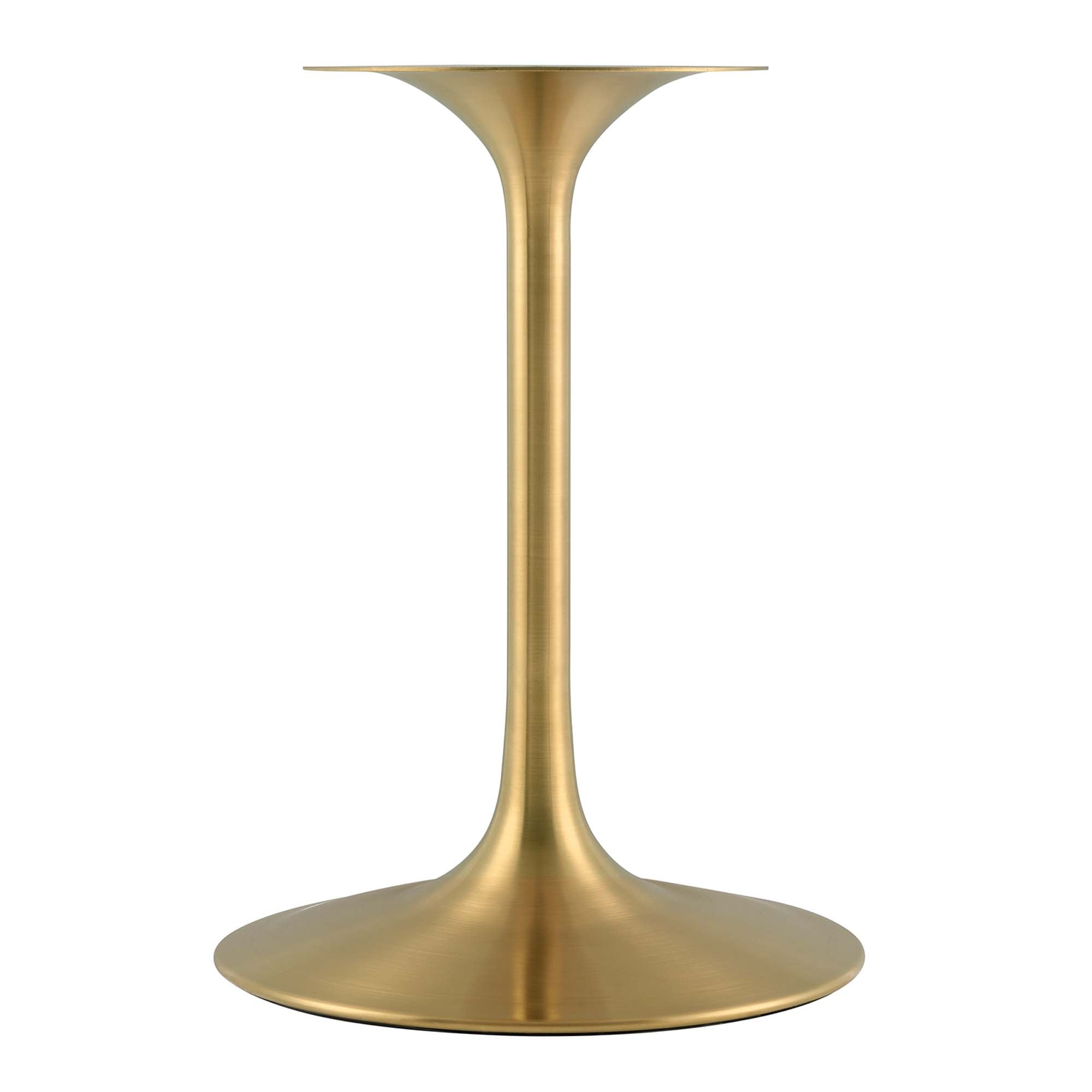 Lippa 36" Square Wood Dining Table   in Gold Natural