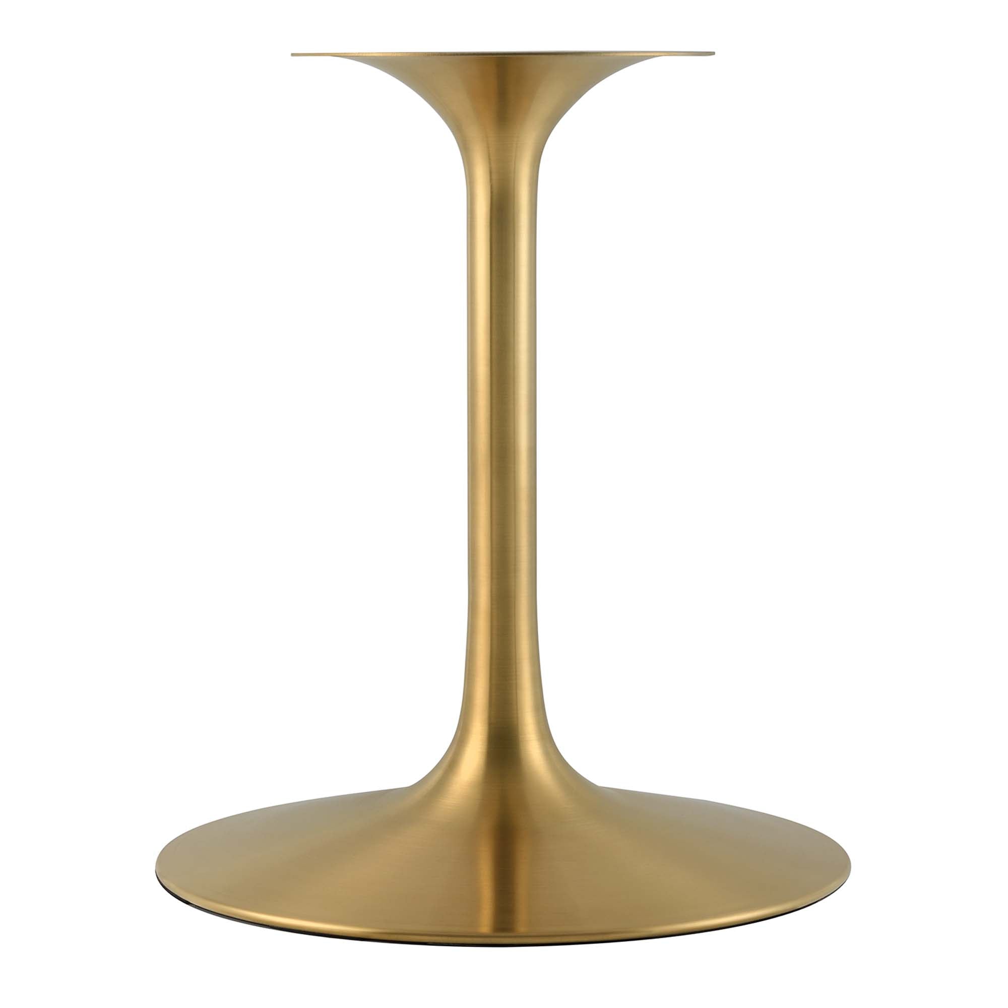 Lippa 40" Wood Dining Table in Gold Natural