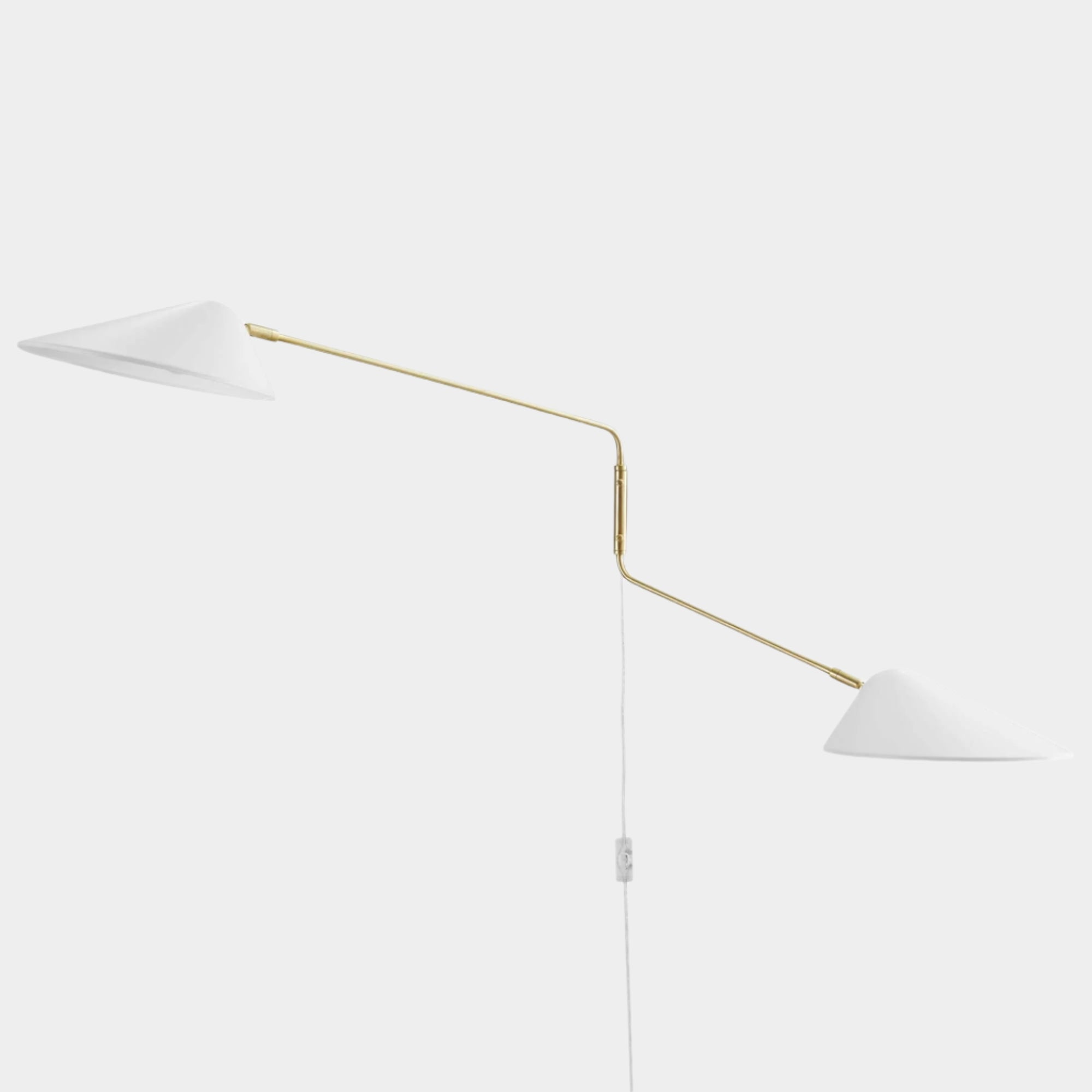 Journey 2-Light Swing Arm Wall Sconce