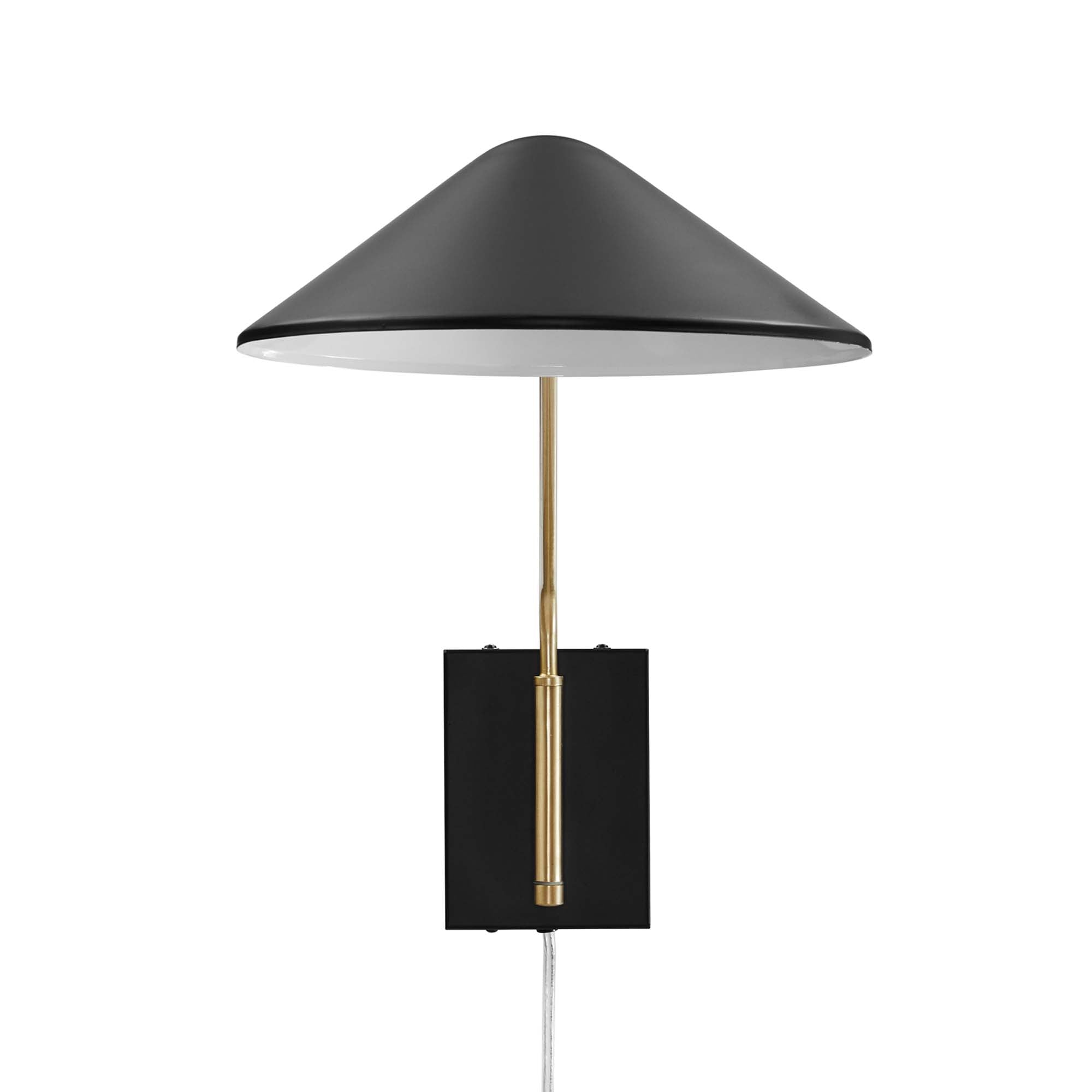 Journey 24" Swing Arm Wall Sconce in Black