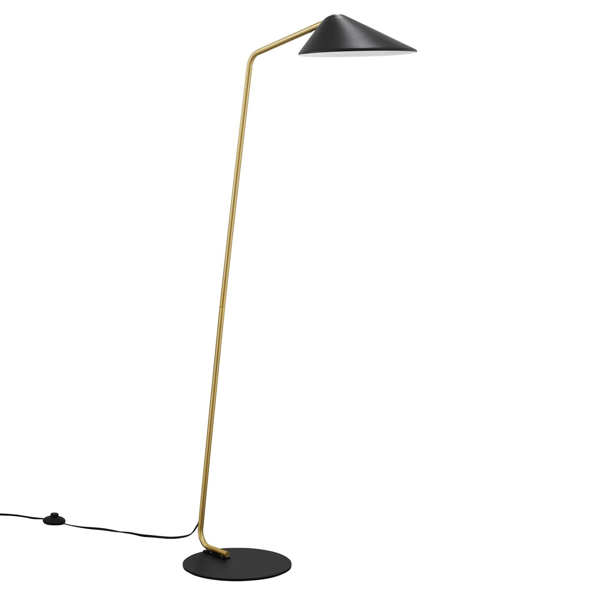 Lampadaire Journey Standing en noir