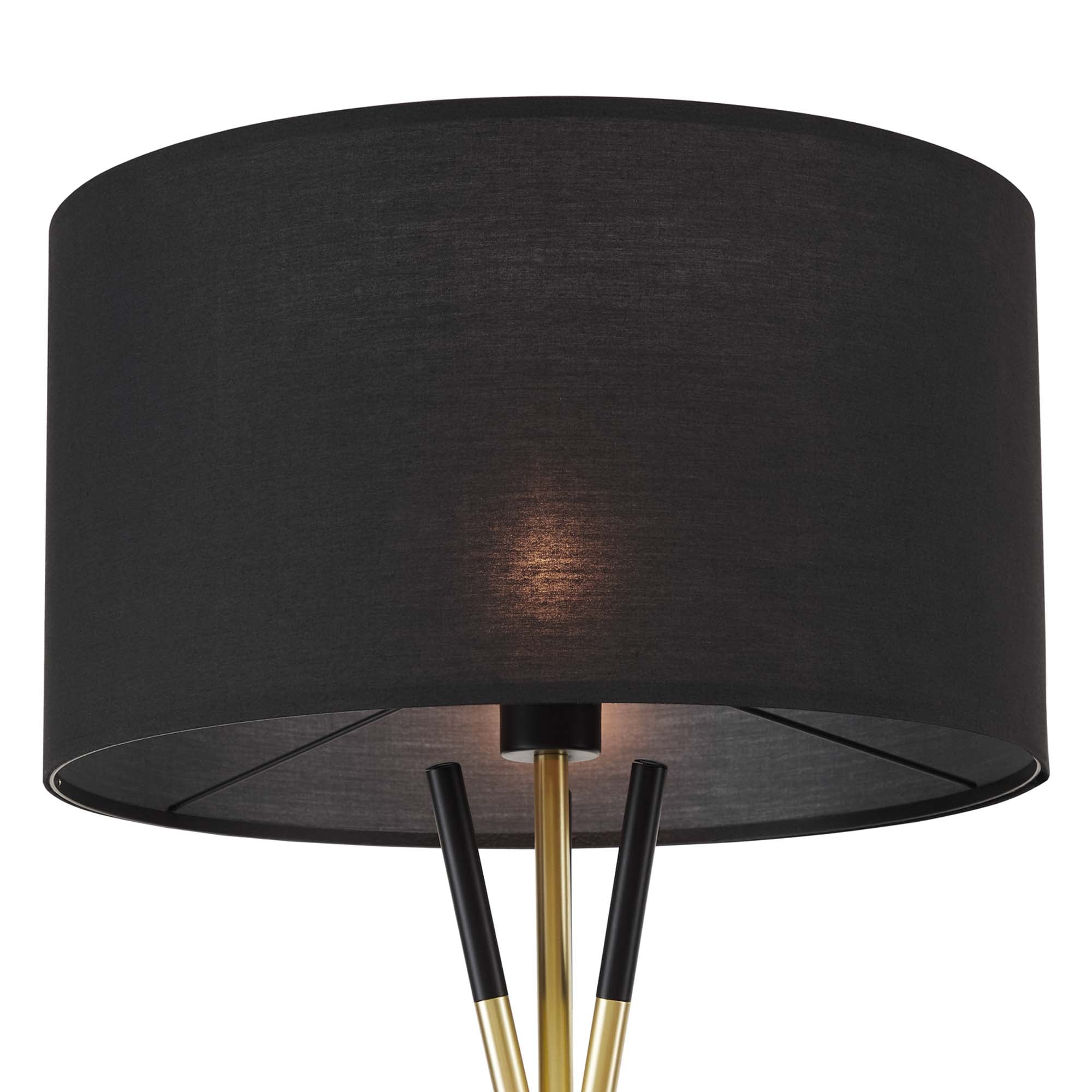 Audrey Standing Floor Lamp in Black