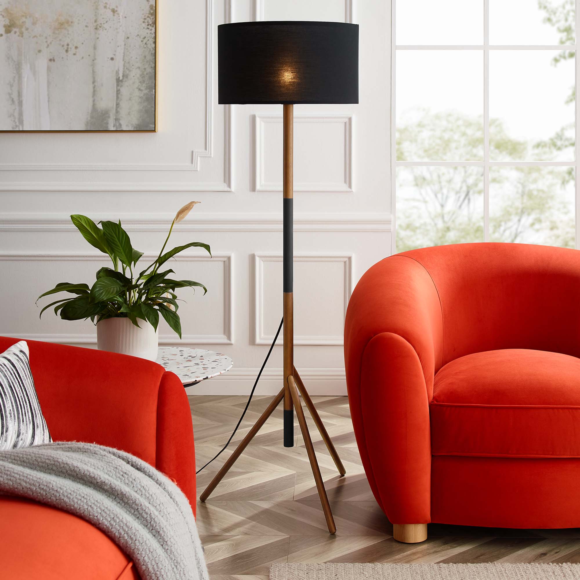 Natalie Tripod Floor Lamp