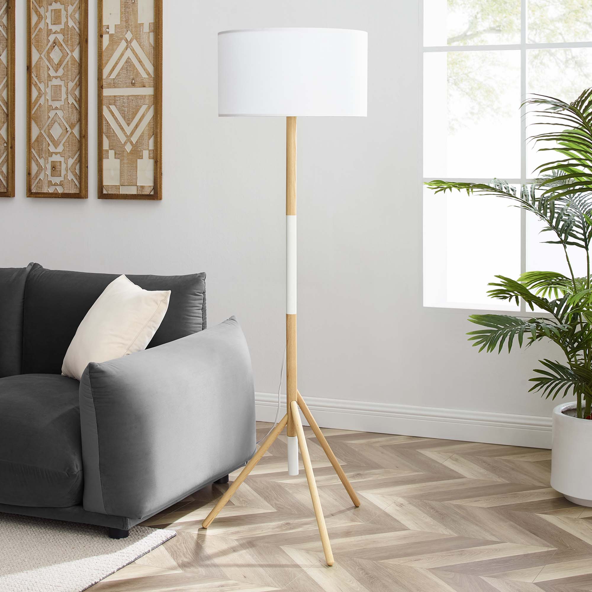 Natalie Tripod Floor Lamp