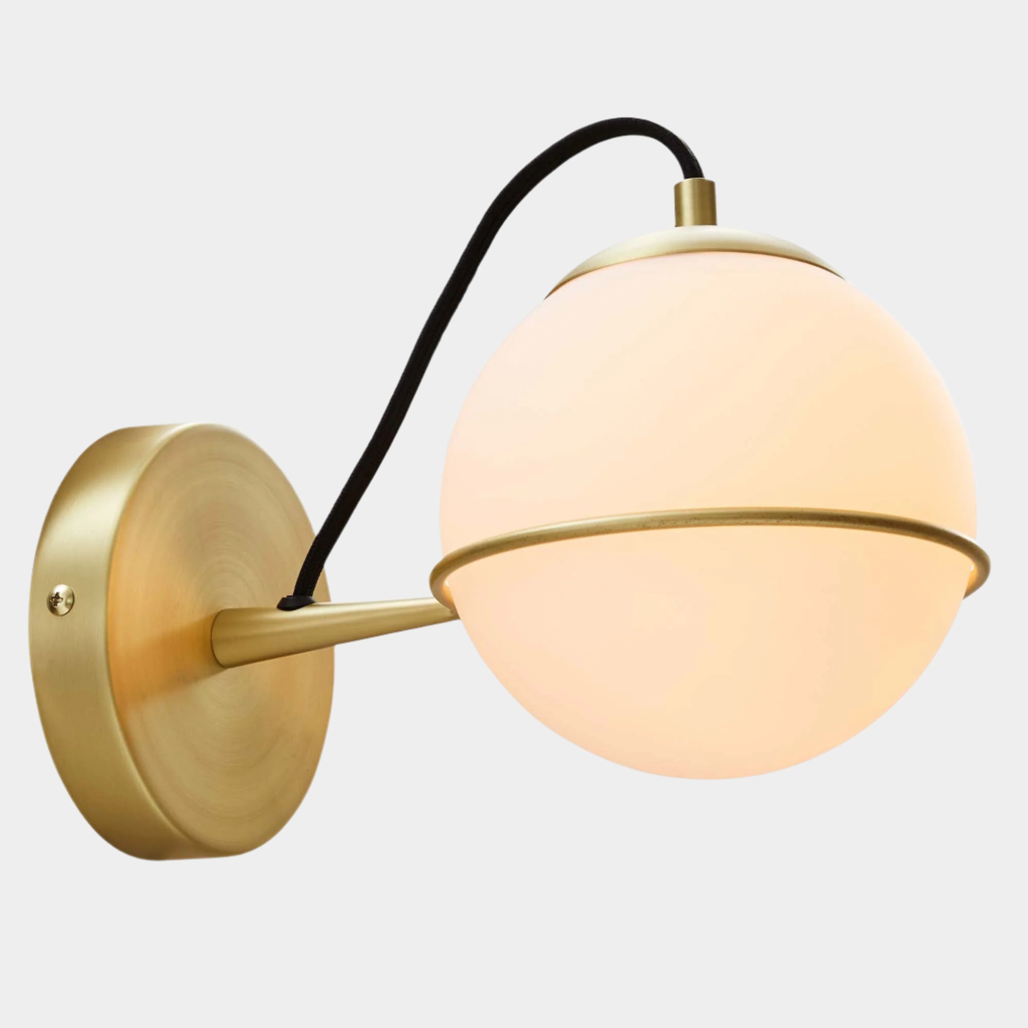 Hanna Hardwire Wall Sconce in Opal Gold