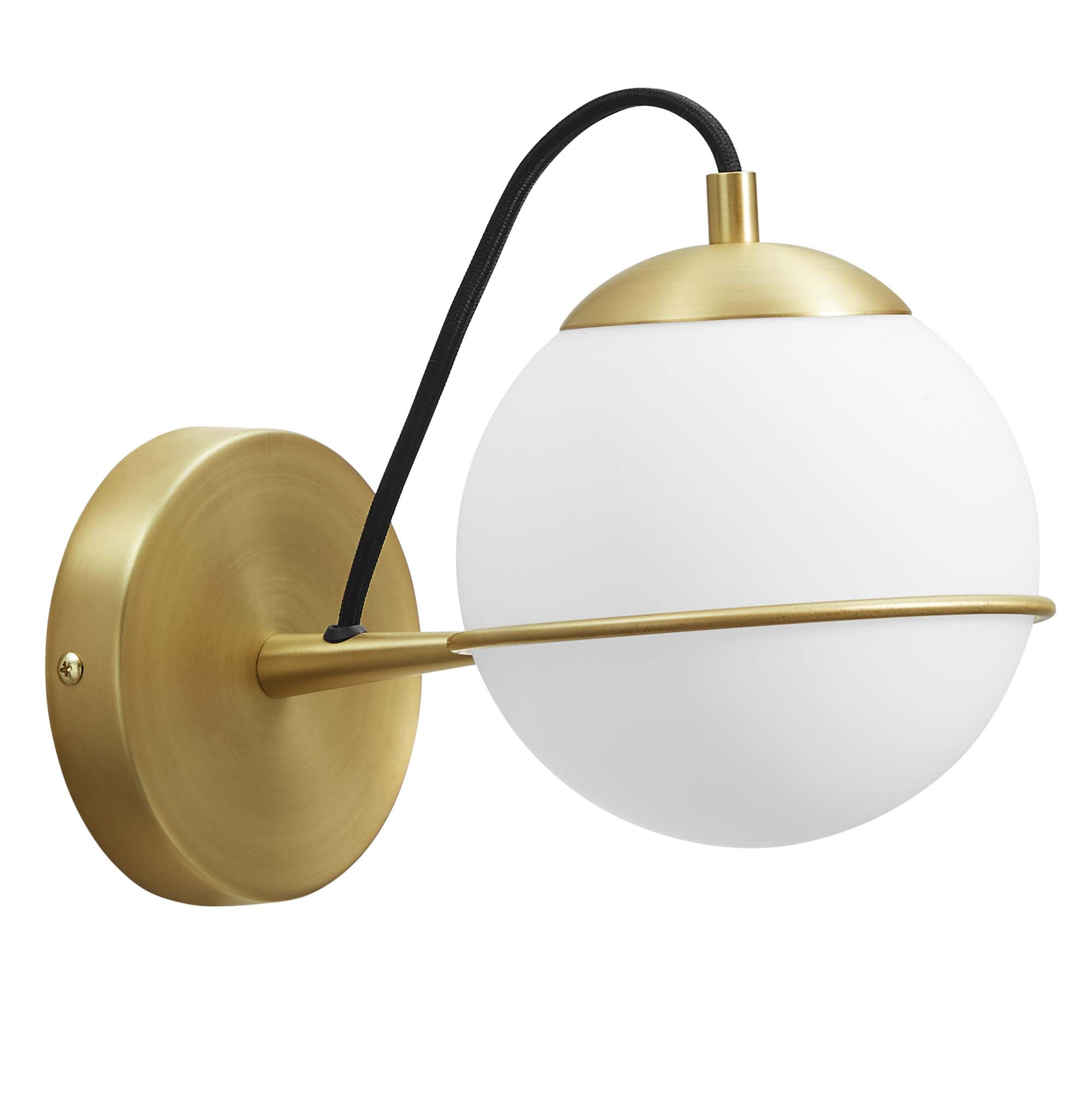 Hanna Hardwire Wall Sconce in Opal Gold