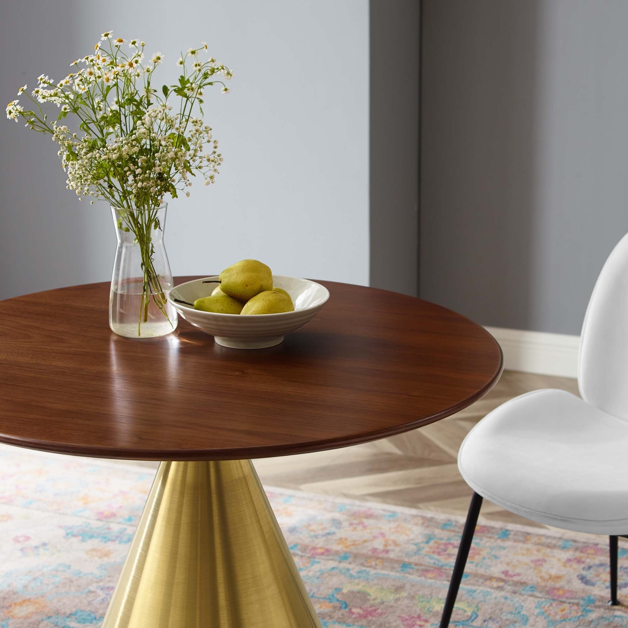 Tupelo 36" Dining Table in Gold Walnut