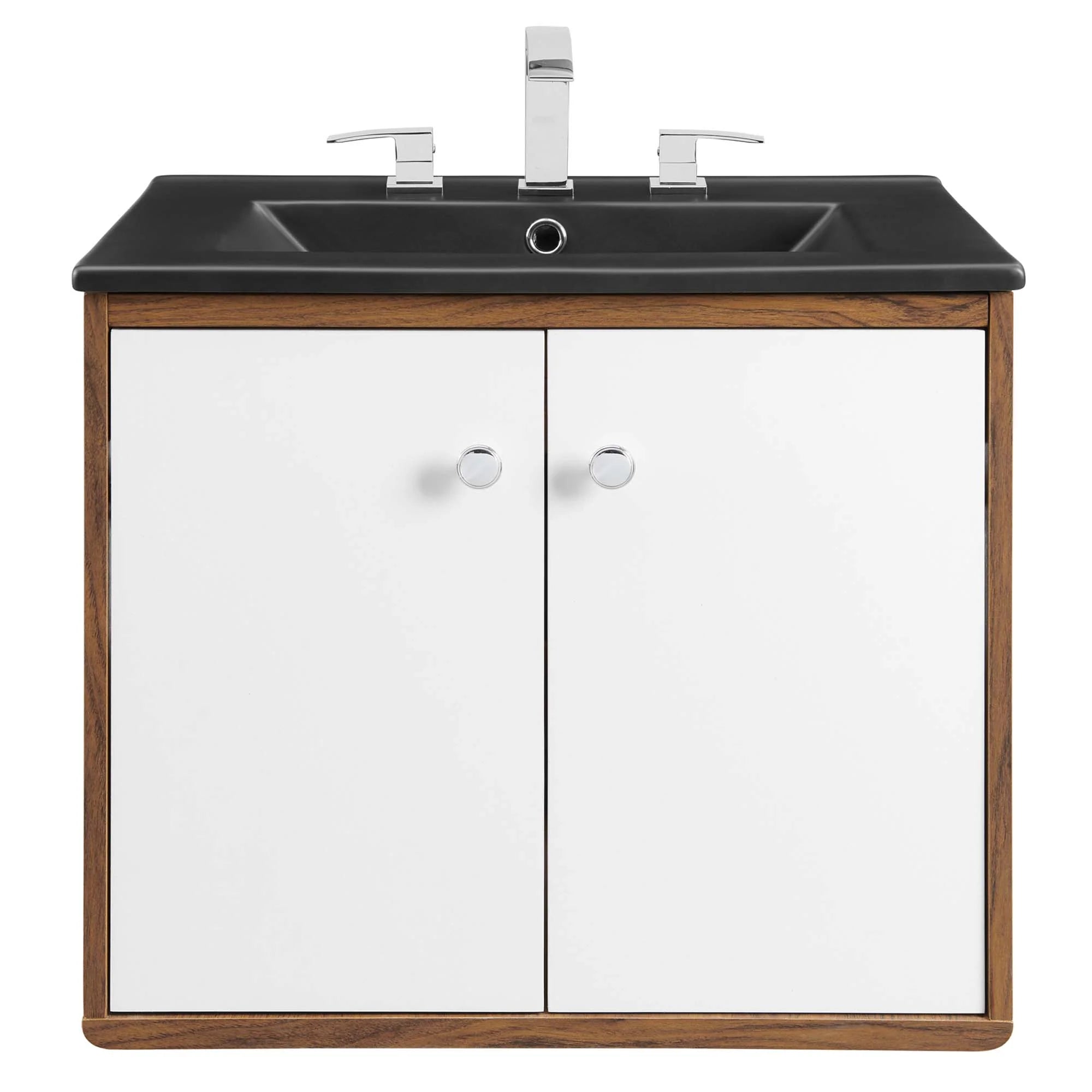 Transmit Wall-Mount Bathroom Vanity Basin Included