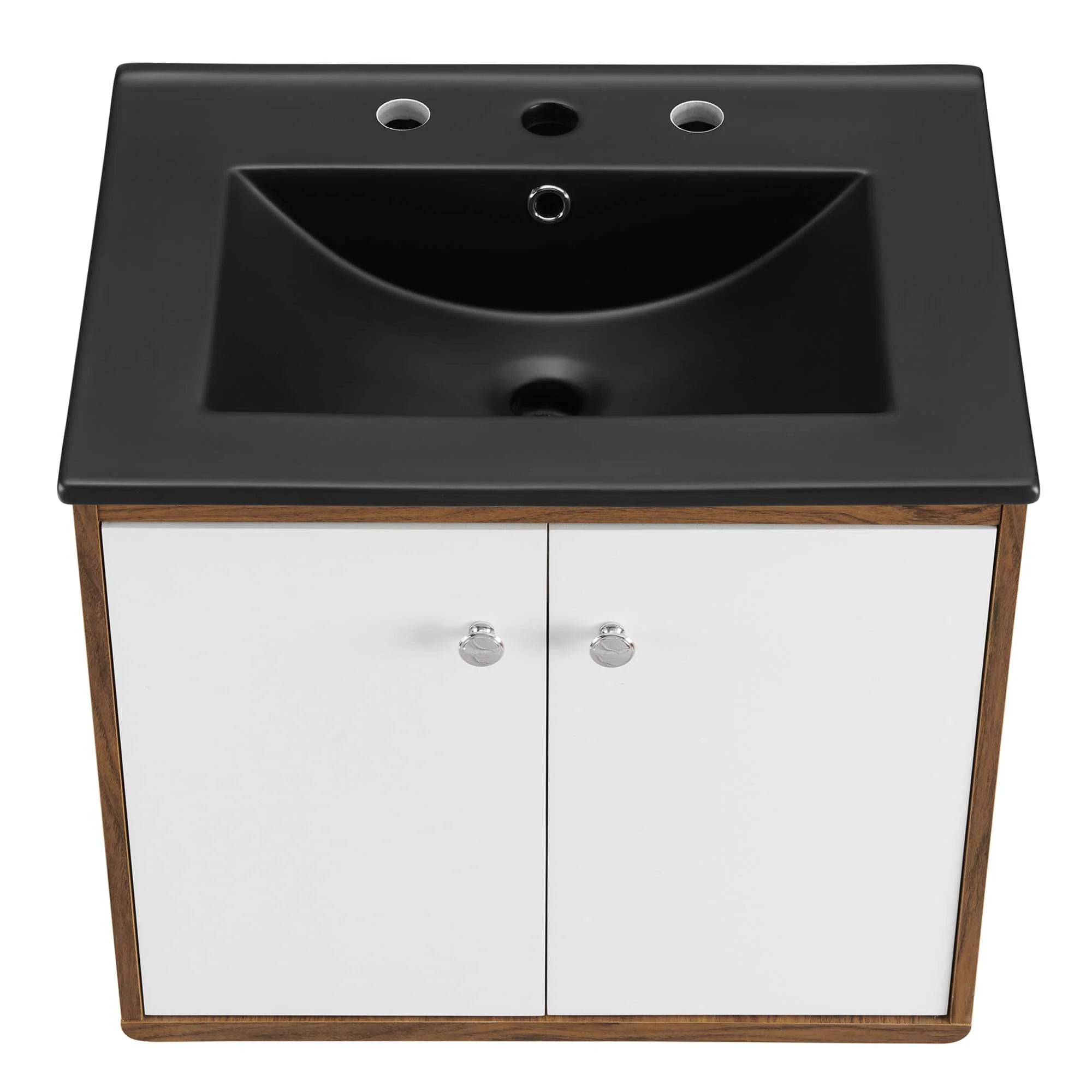 Transmit Wall-Mount Bathroom Vanity Basin Included