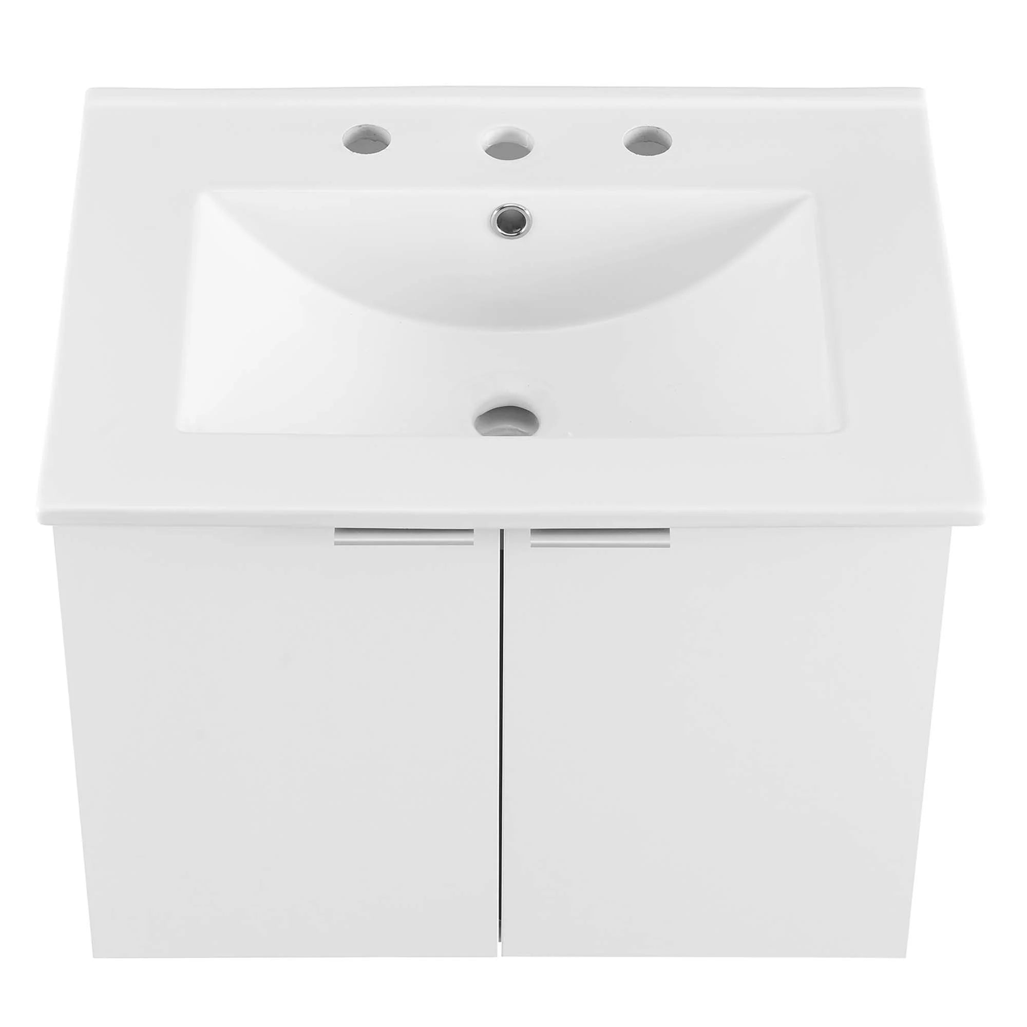 Maybelle Wall-Mount Bathroom Vanity Basin Included