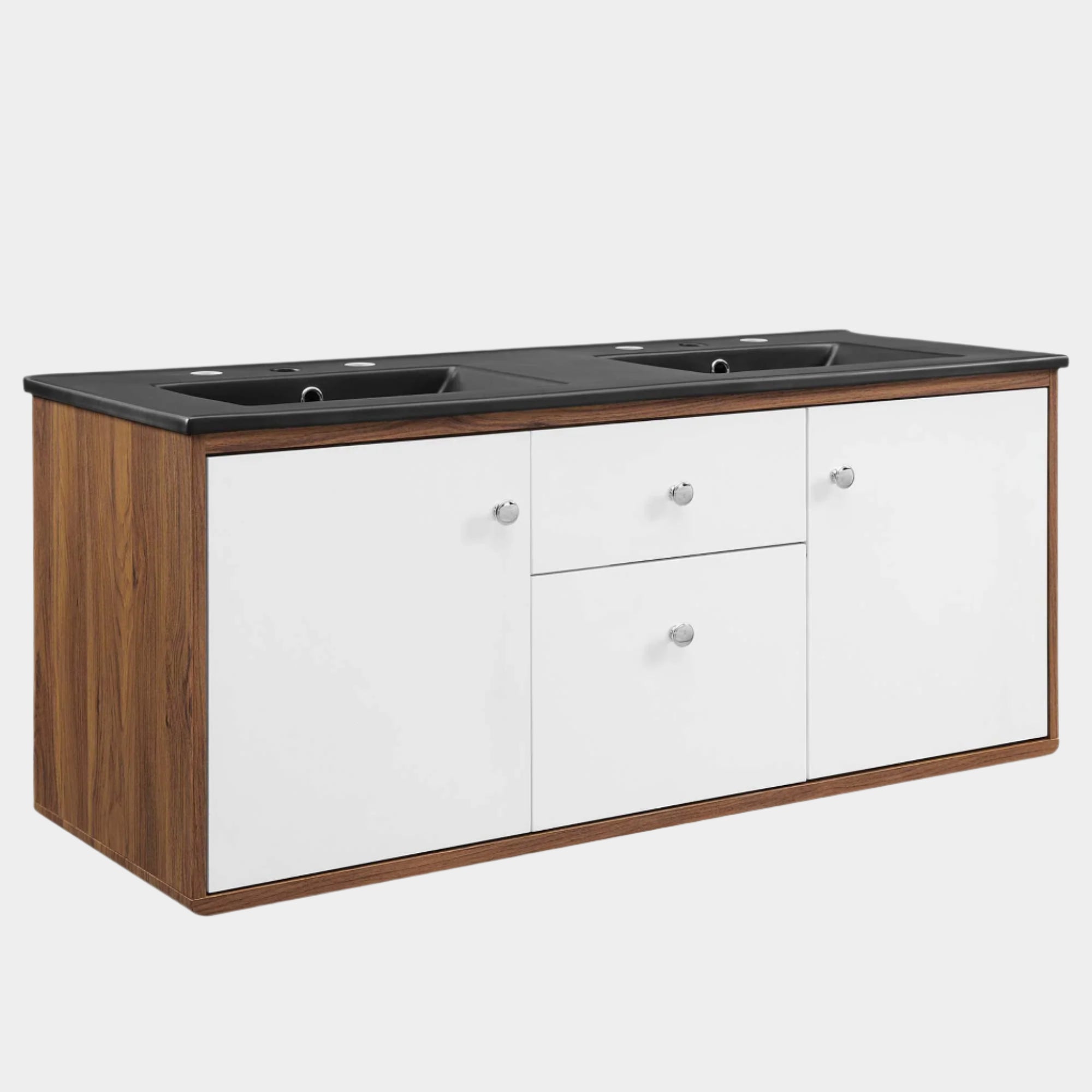 Transmit Wall-Mount Bathroom Vanity Basin Included