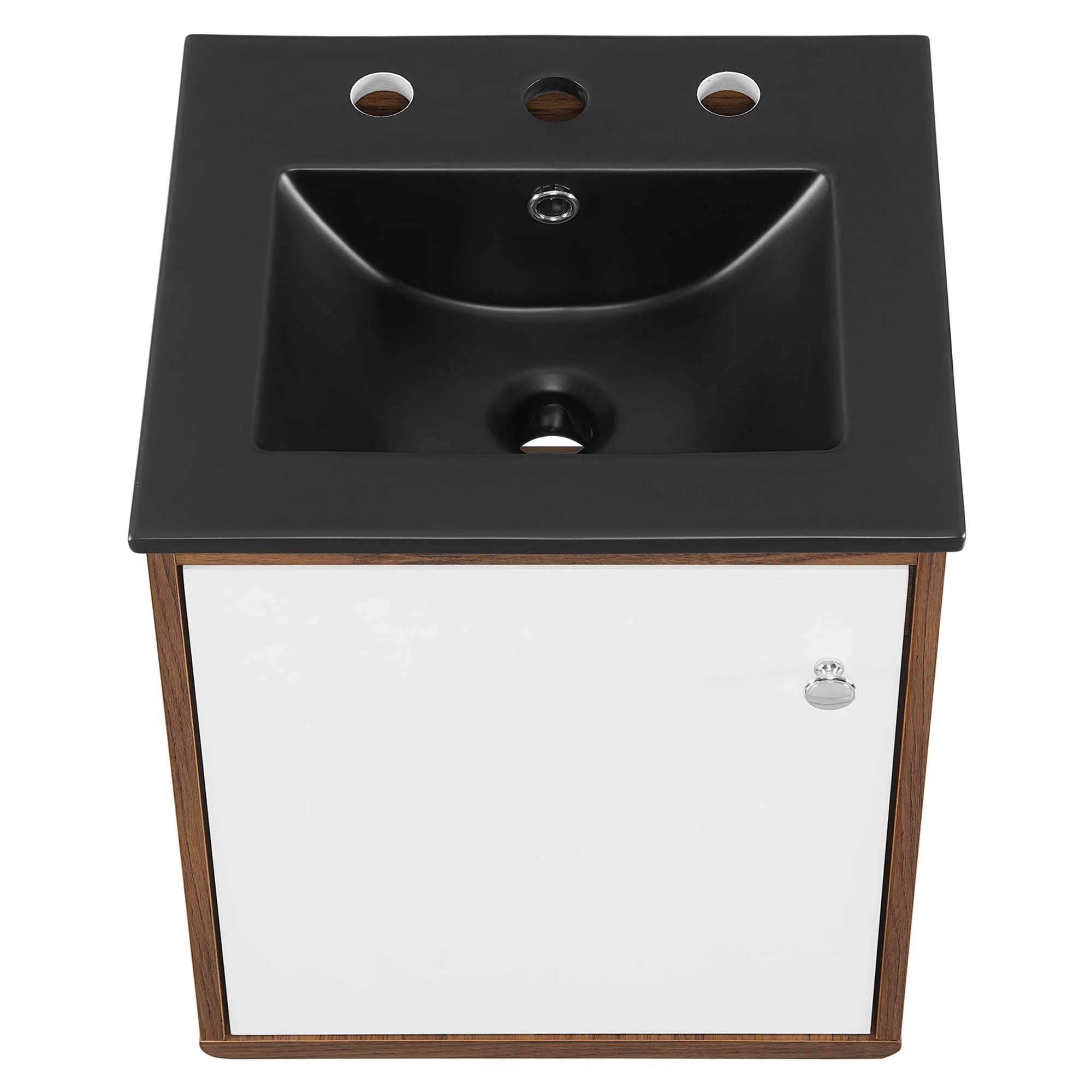 Transmit Wall-Mount Bathroom Vanity Basin Included