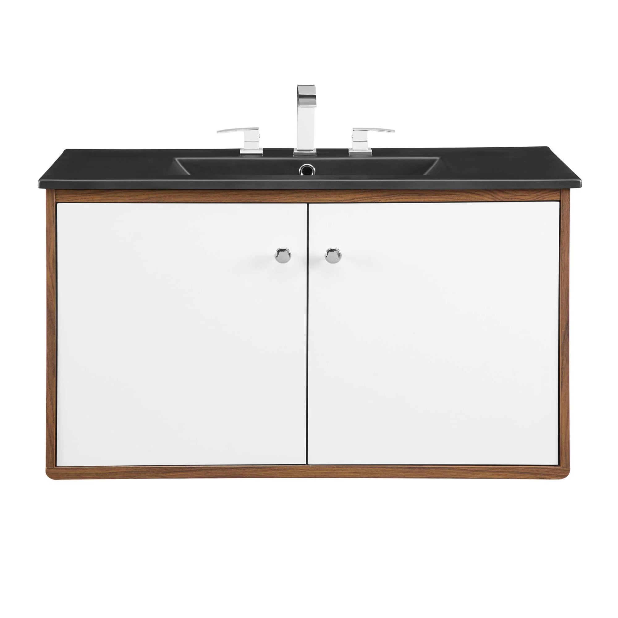 Transmit Wall-Mount Bathroom Vanity Basin Included