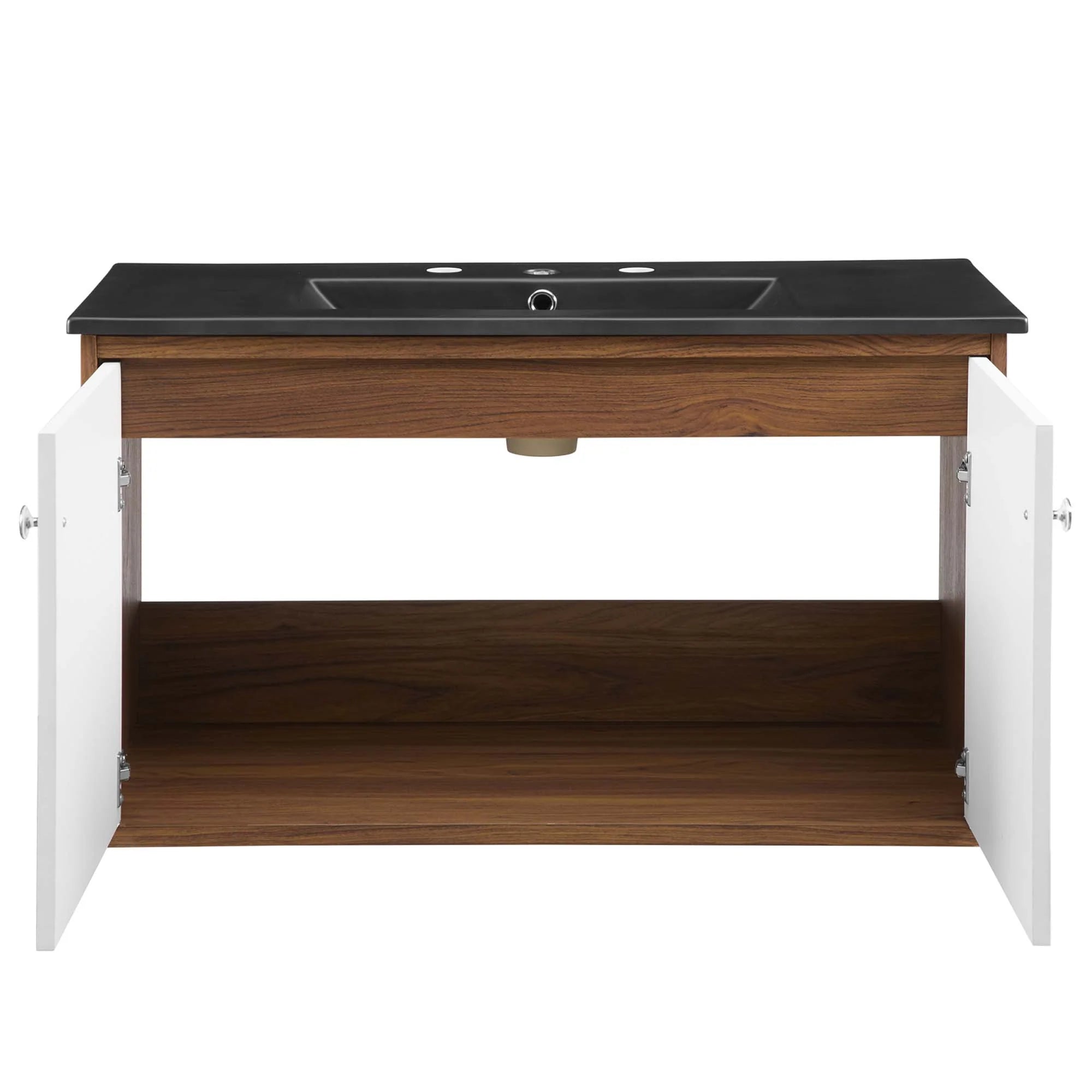 Transmit Wall-Mount Bathroom Vanity Basin Included