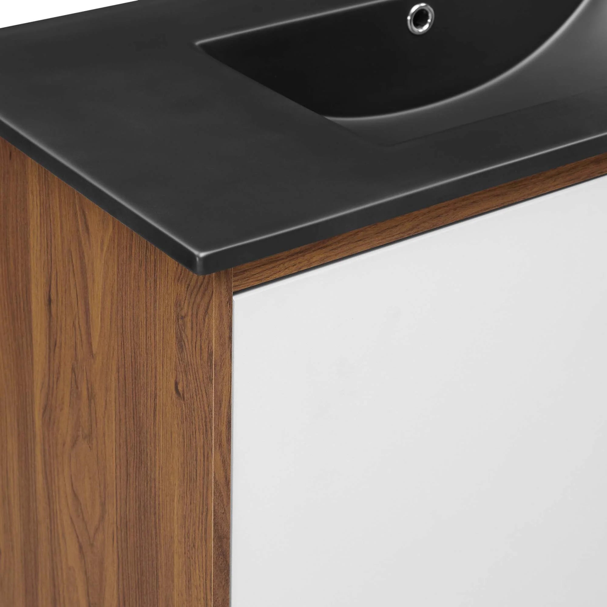 Transmit Wall-Mount Bathroom Vanity Basin Included