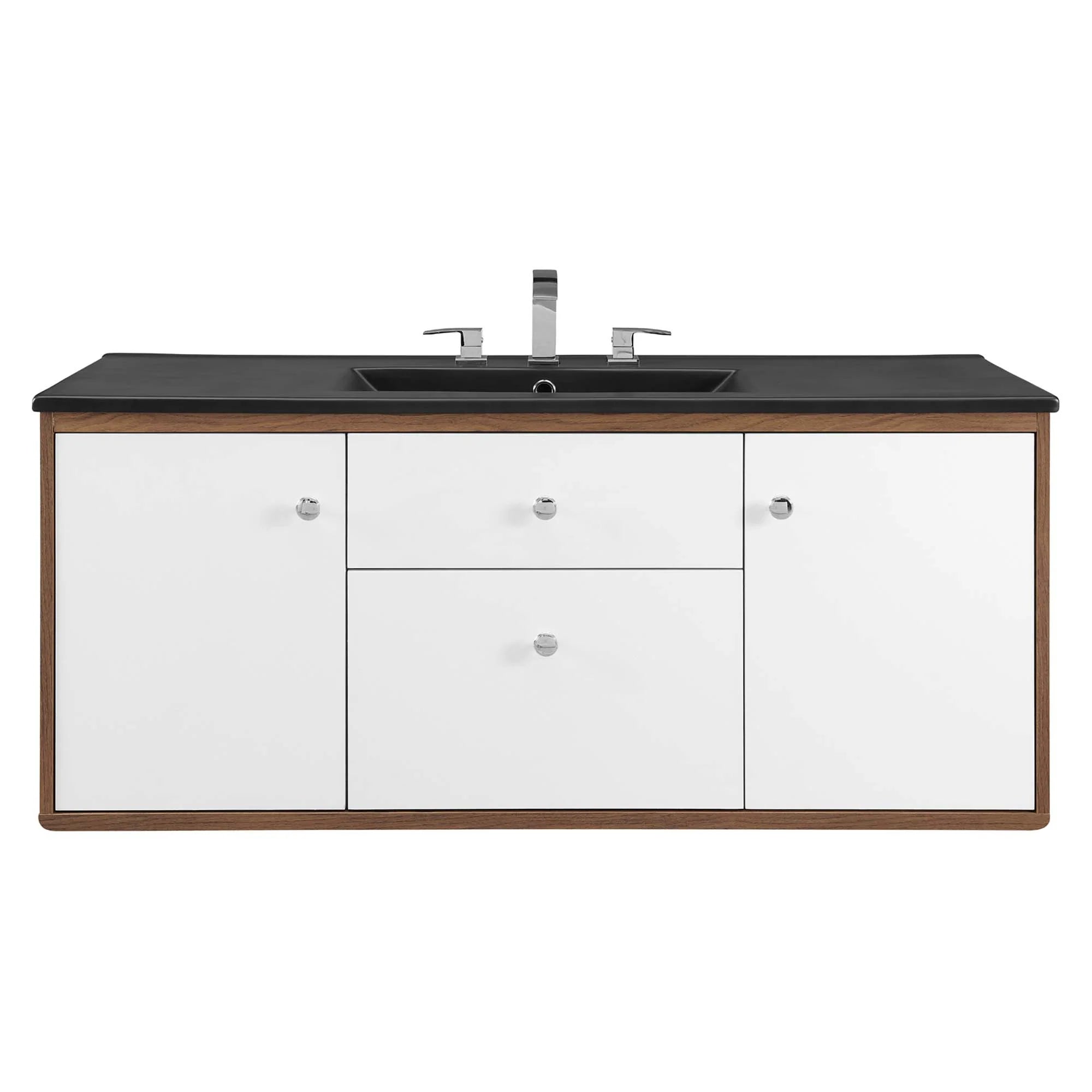 Transmit Wall-Mount Bathroom Vanity Basin Included