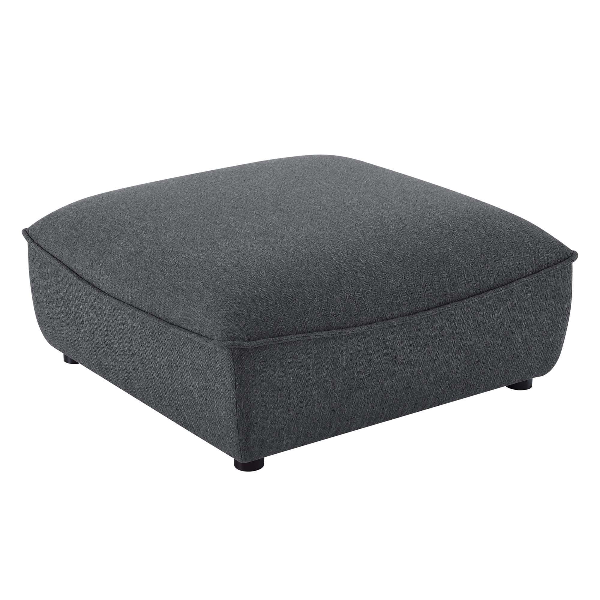 Chaise sans accoudoirs rembourrée en duvet Commix