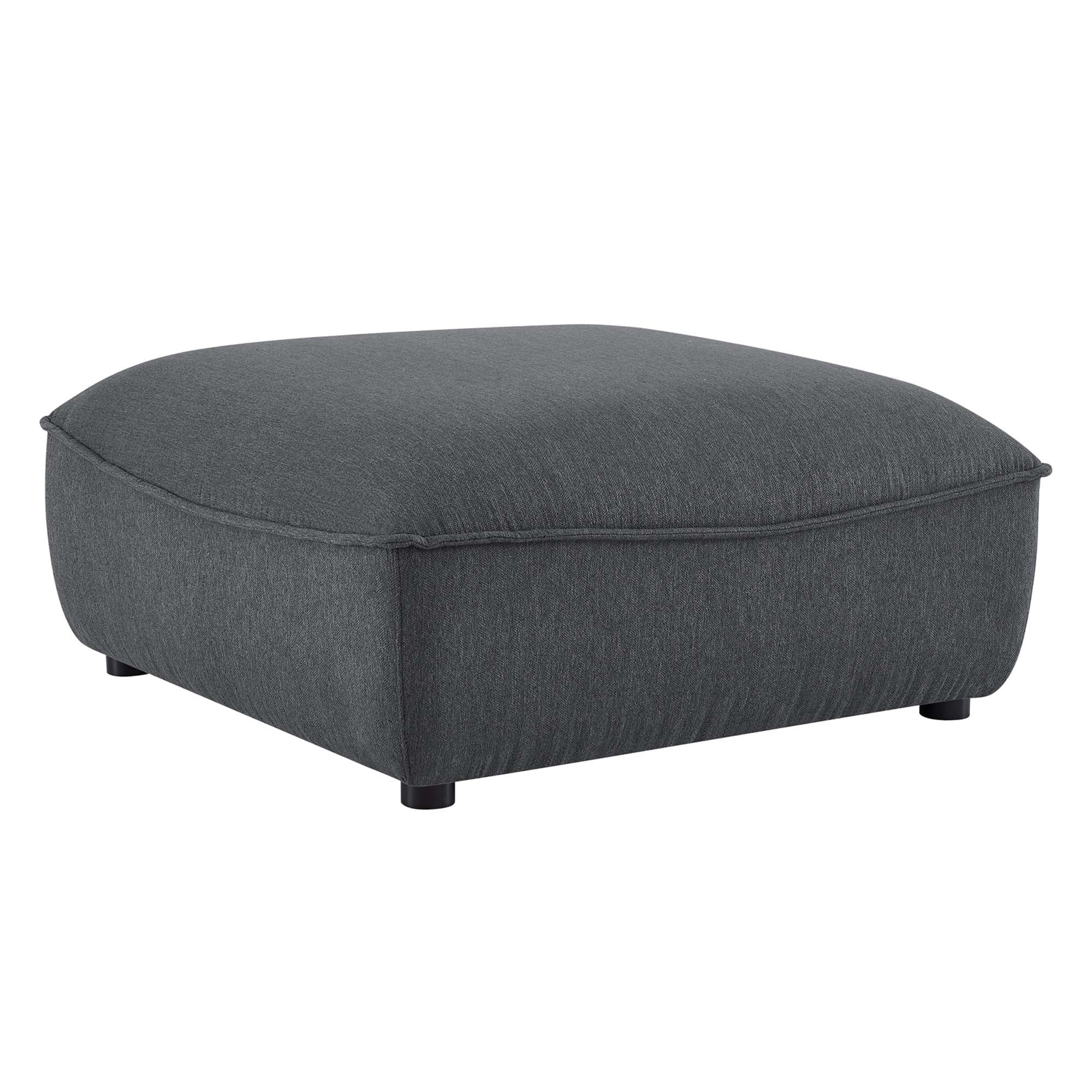 Chaise sans accoudoirs rembourrée en duvet Commix