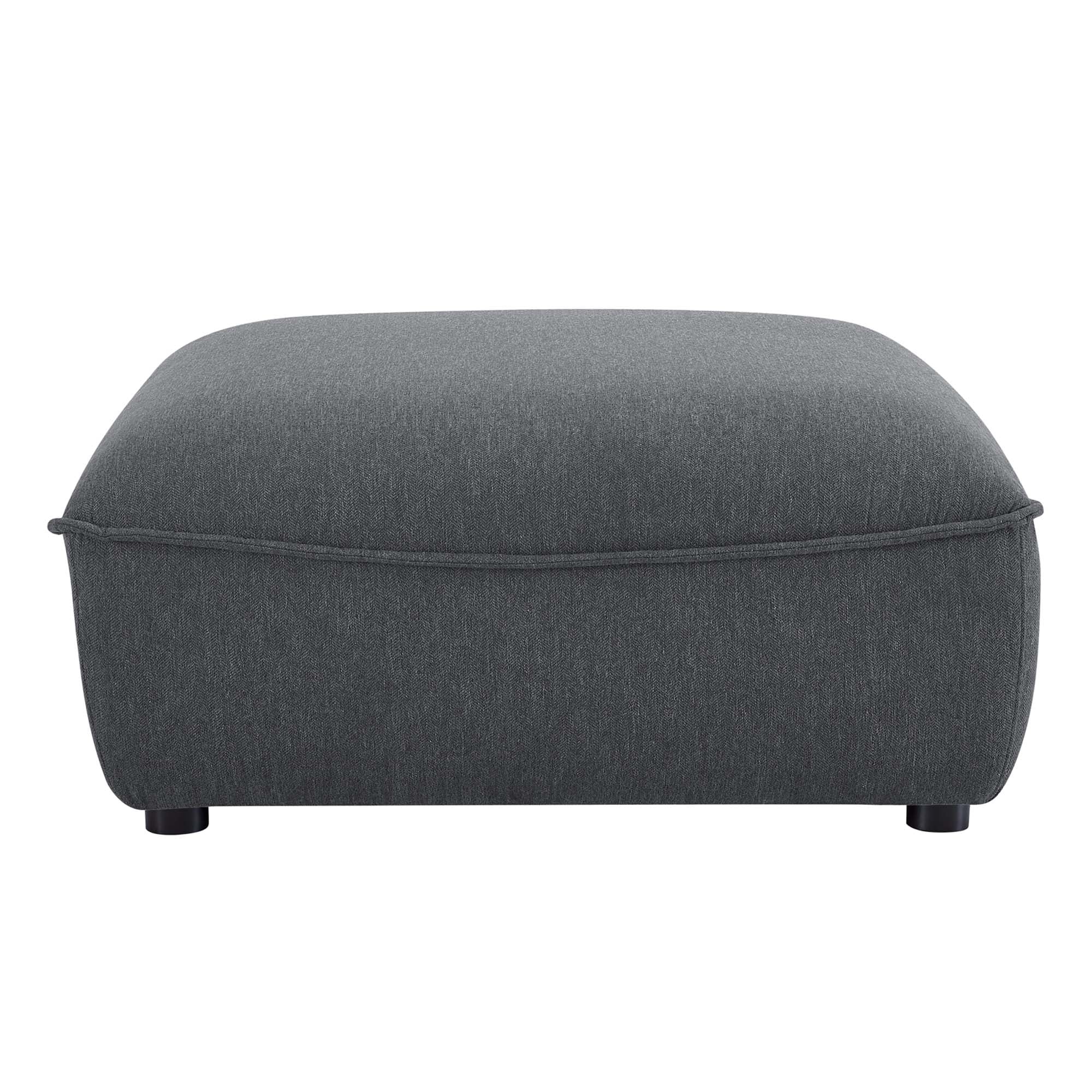 Chaise sans accoudoirs rembourrée en duvet Commix