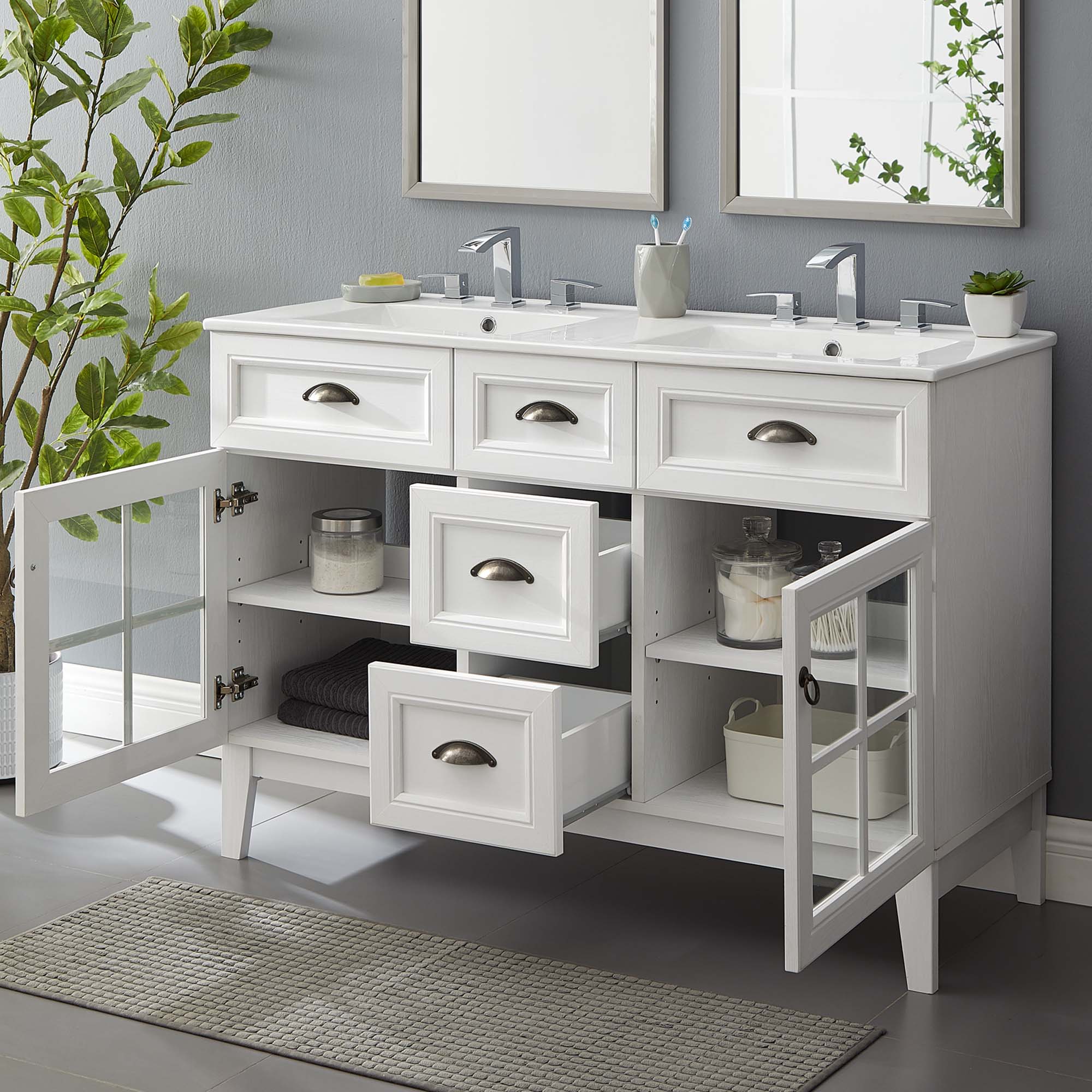 Isle Bathroom Vanity Basin Included