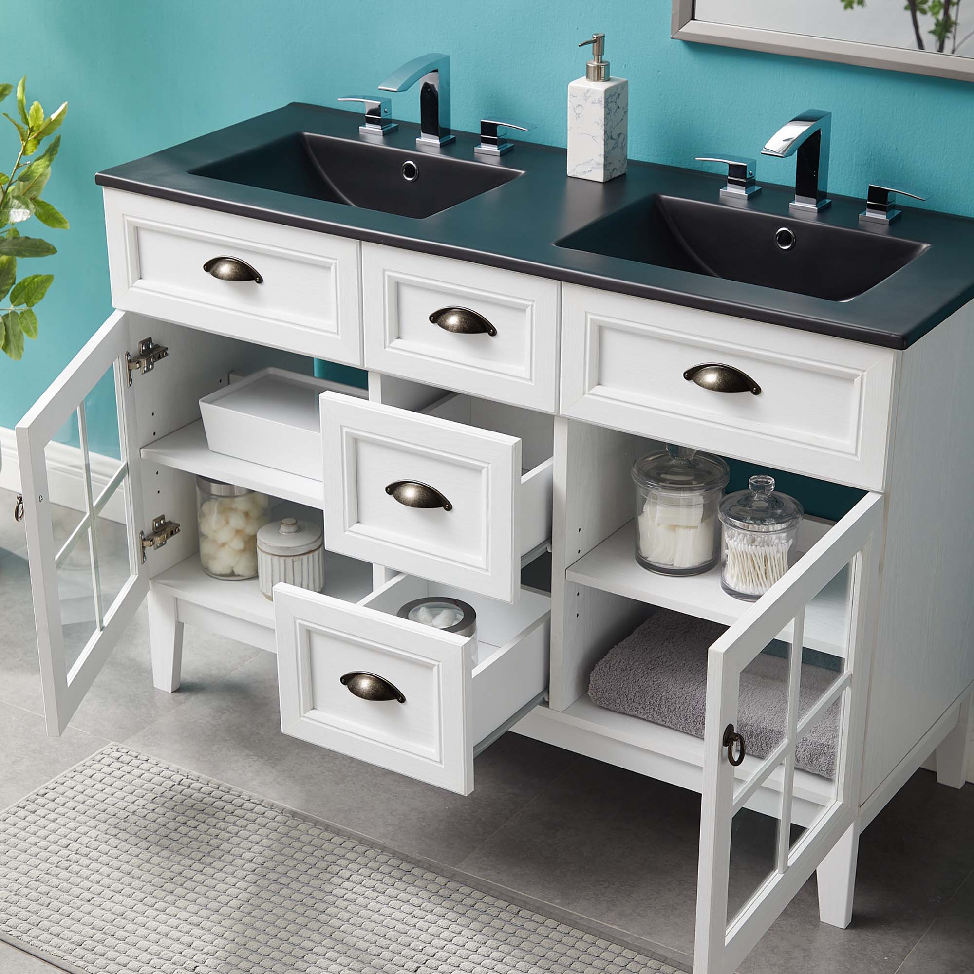 Isle Bathroom Vanity Basin Included