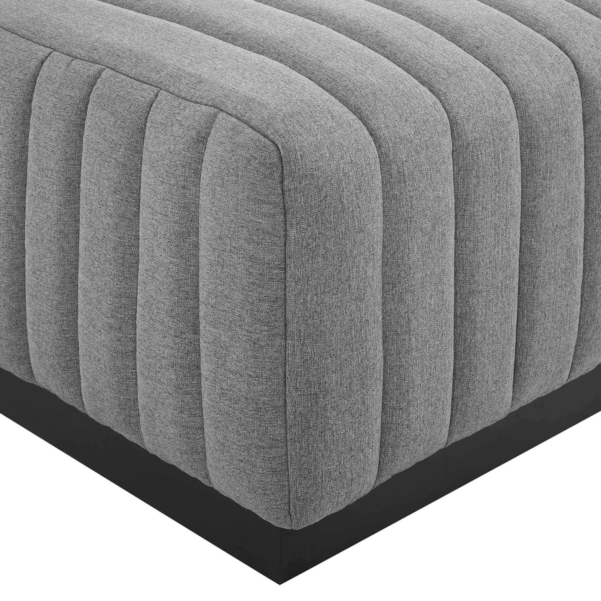 Chaise sans accoudoirs rembourrée en duvet Commix