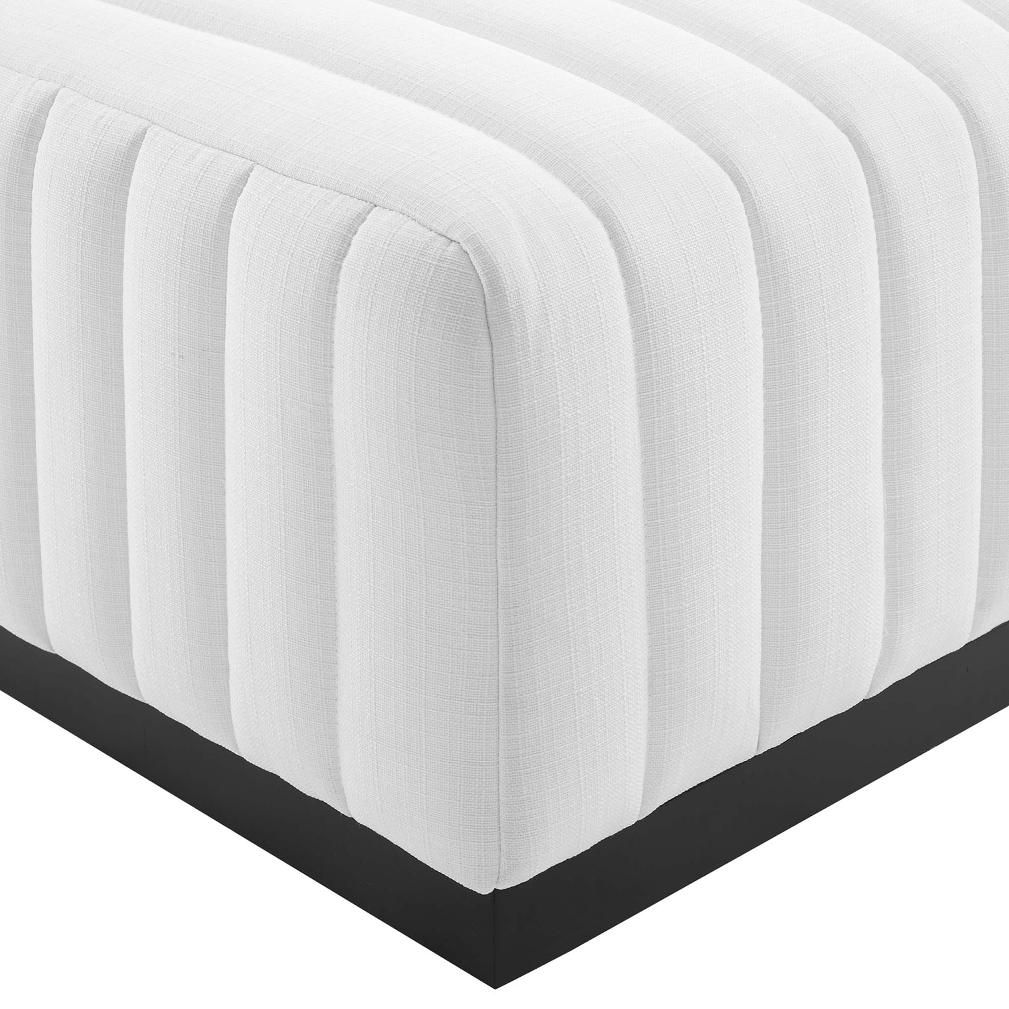 Chaise sans accoudoirs rembourrée en duvet Commix