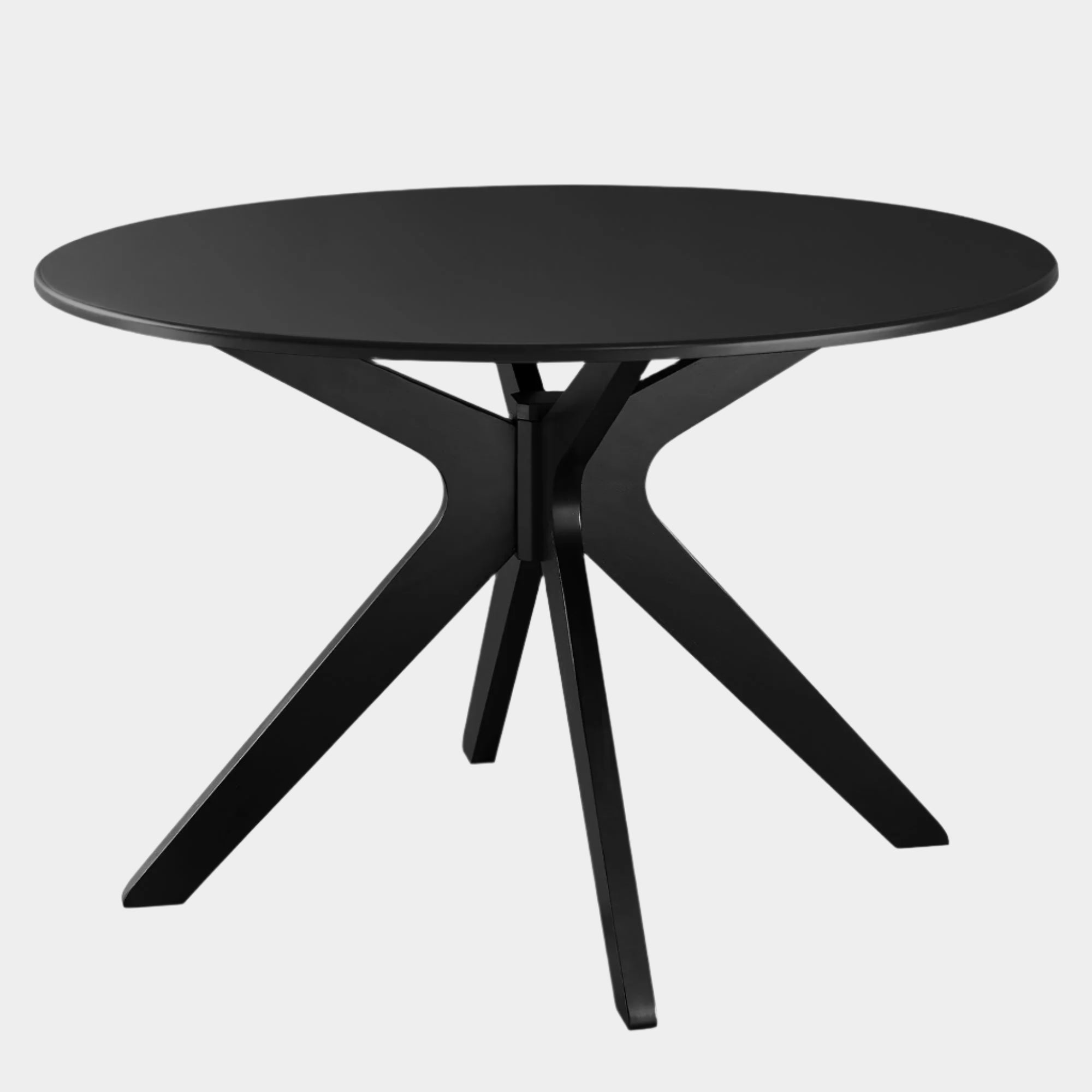 Traverse 47" Dining Table in Black Black