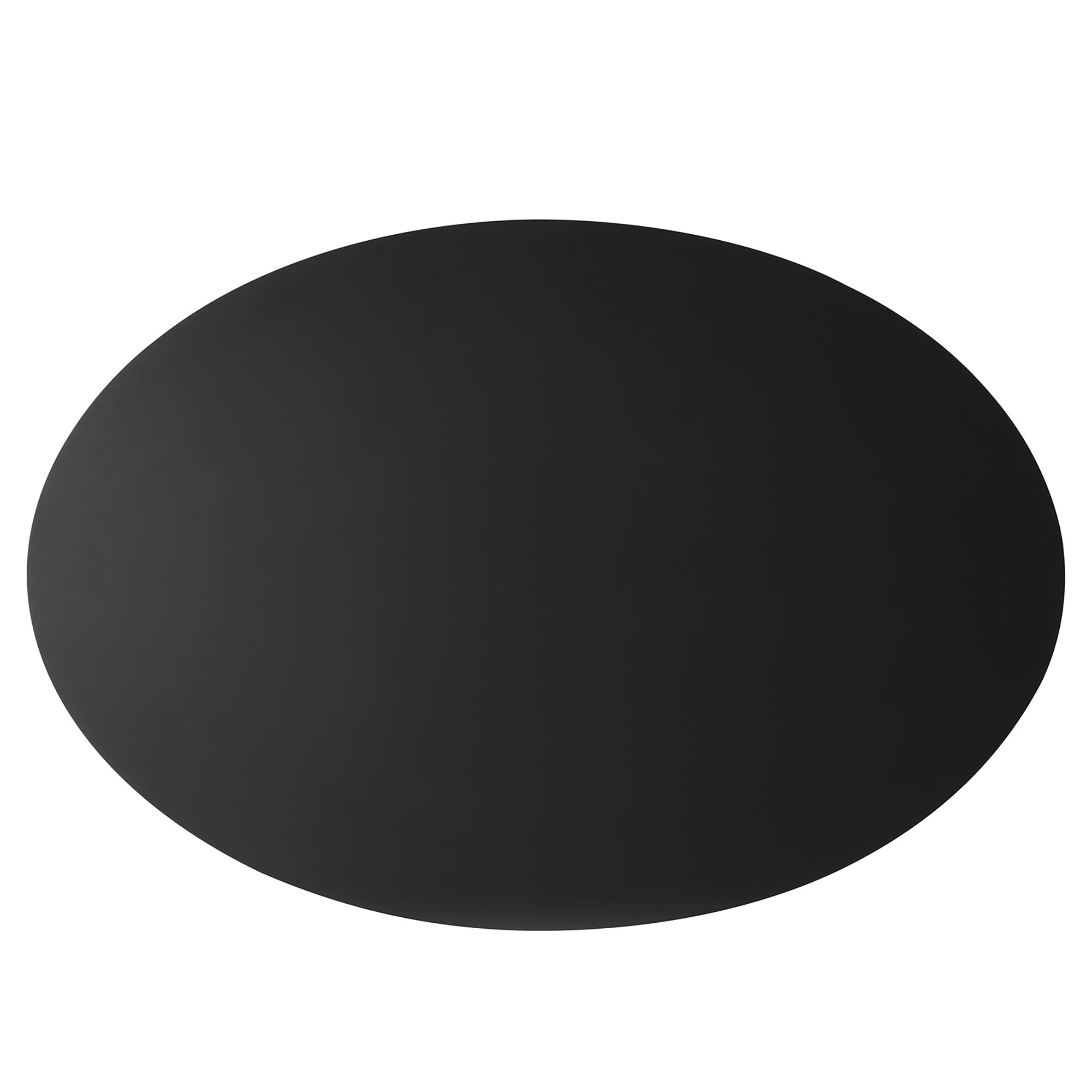 Traverse 63" Oval Dining Table in Black Black