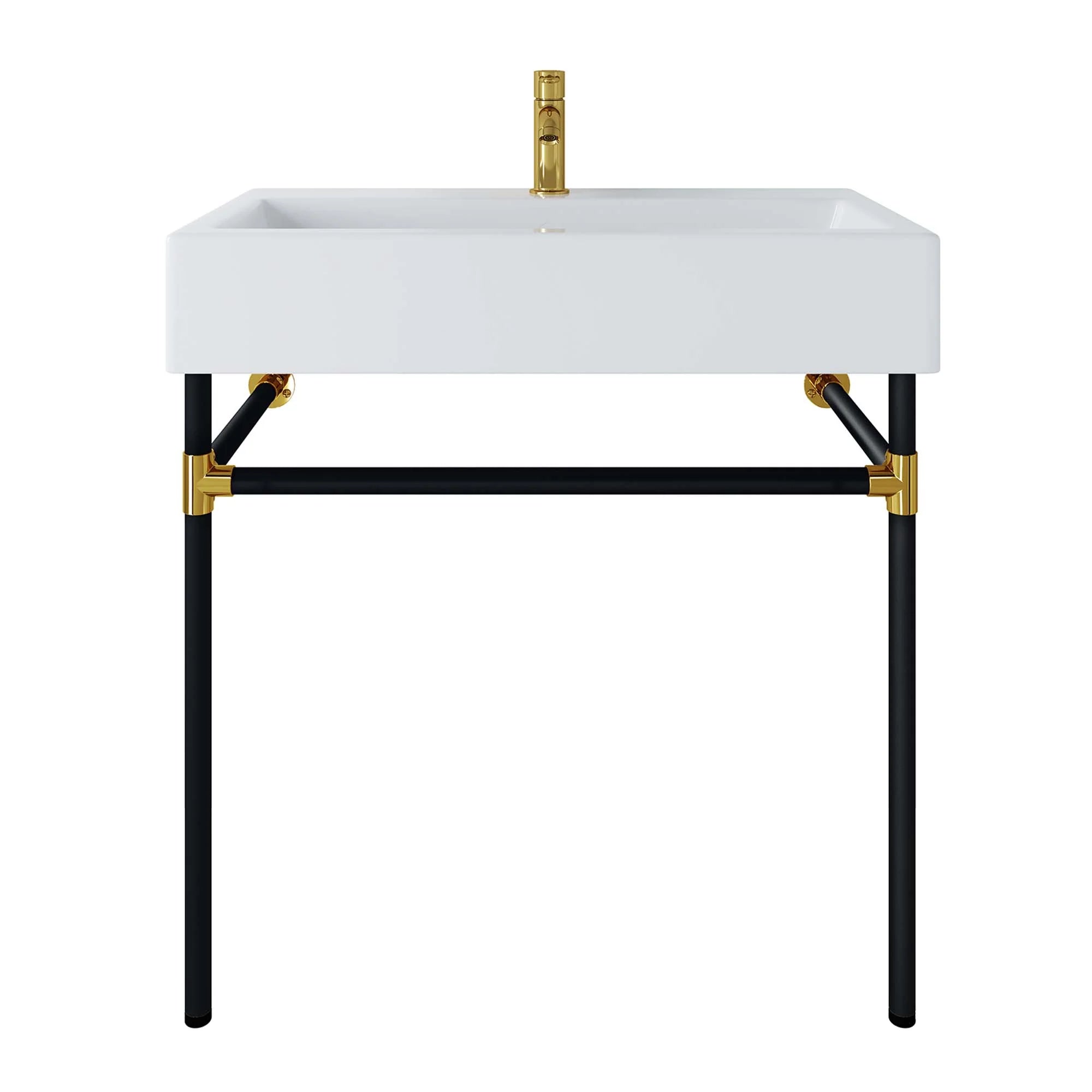 Redeem Acrylic Wall-Mount Bathroom Vanity Basin Included