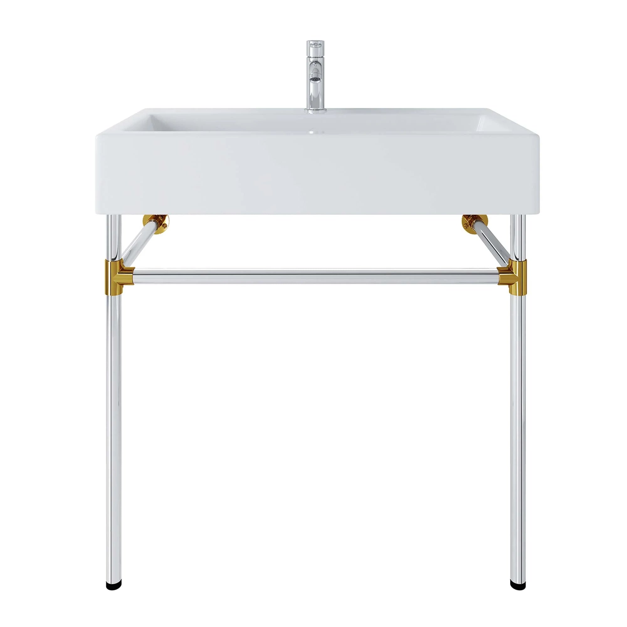 Redeem Acrylic Wall-Mount Bathroom Vanity Basin Included