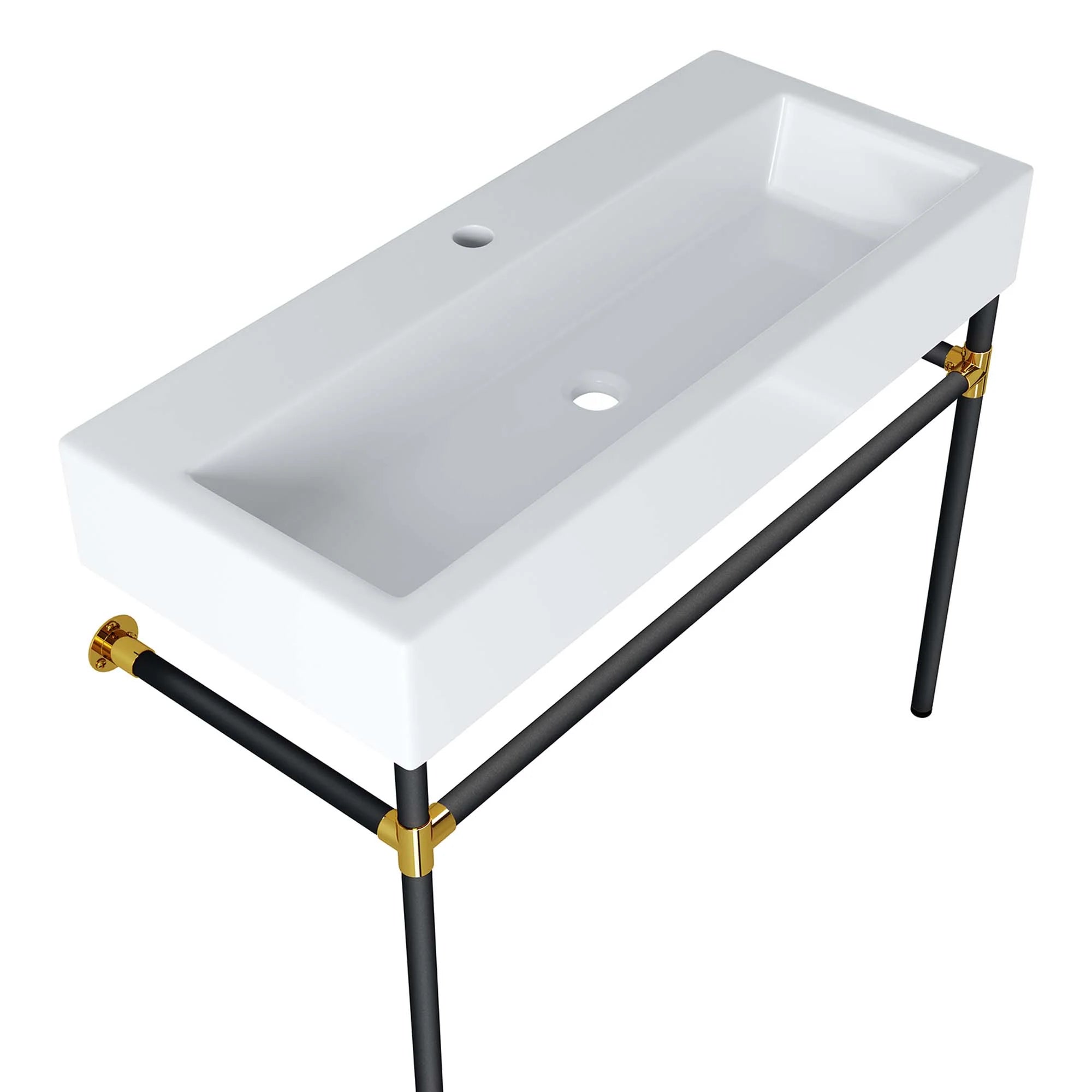 Redeem Acrylic Wall-Mount Bathroom Vanity Basin Included