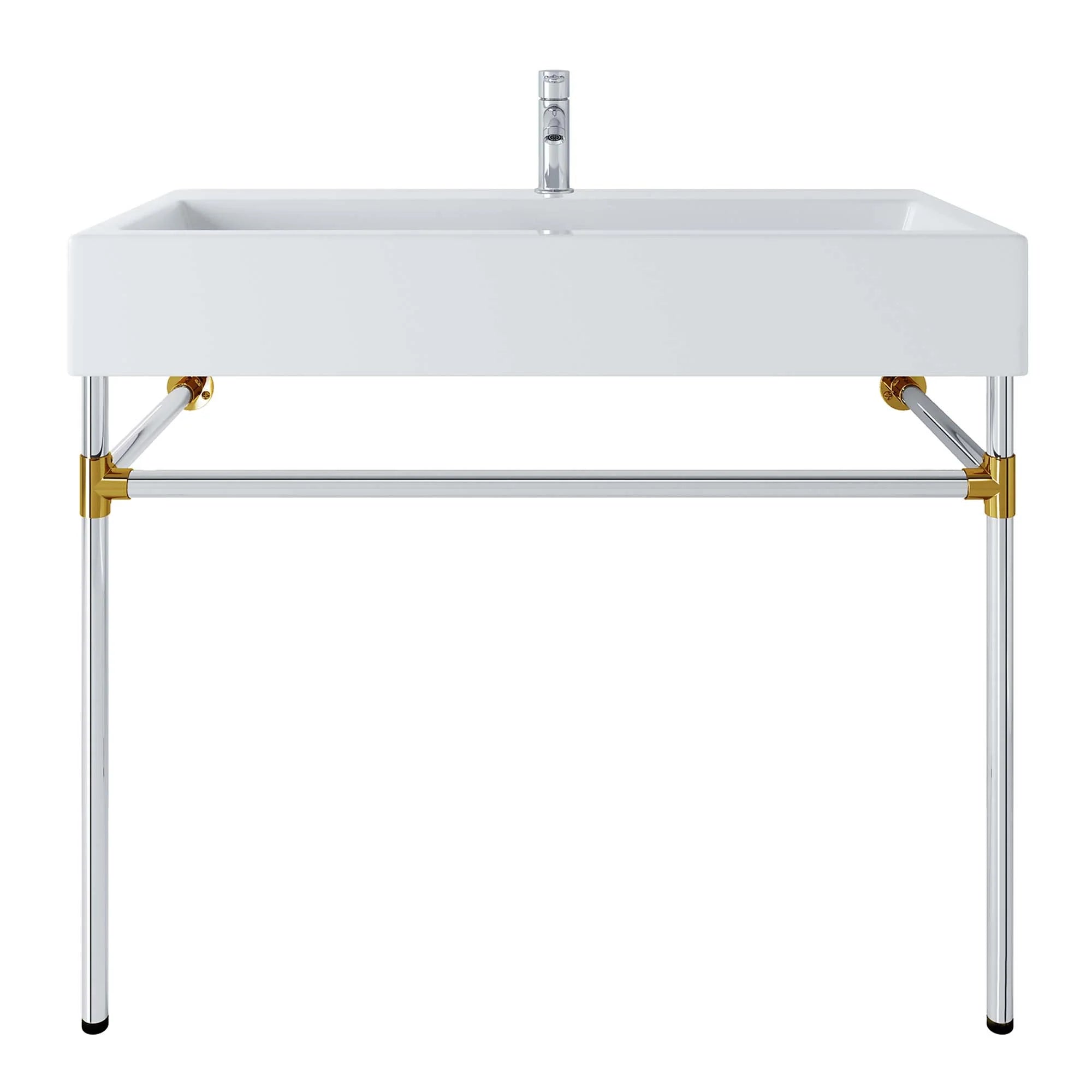 Redeem Acrylic Wall-Mount Bathroom Vanity Basin Included