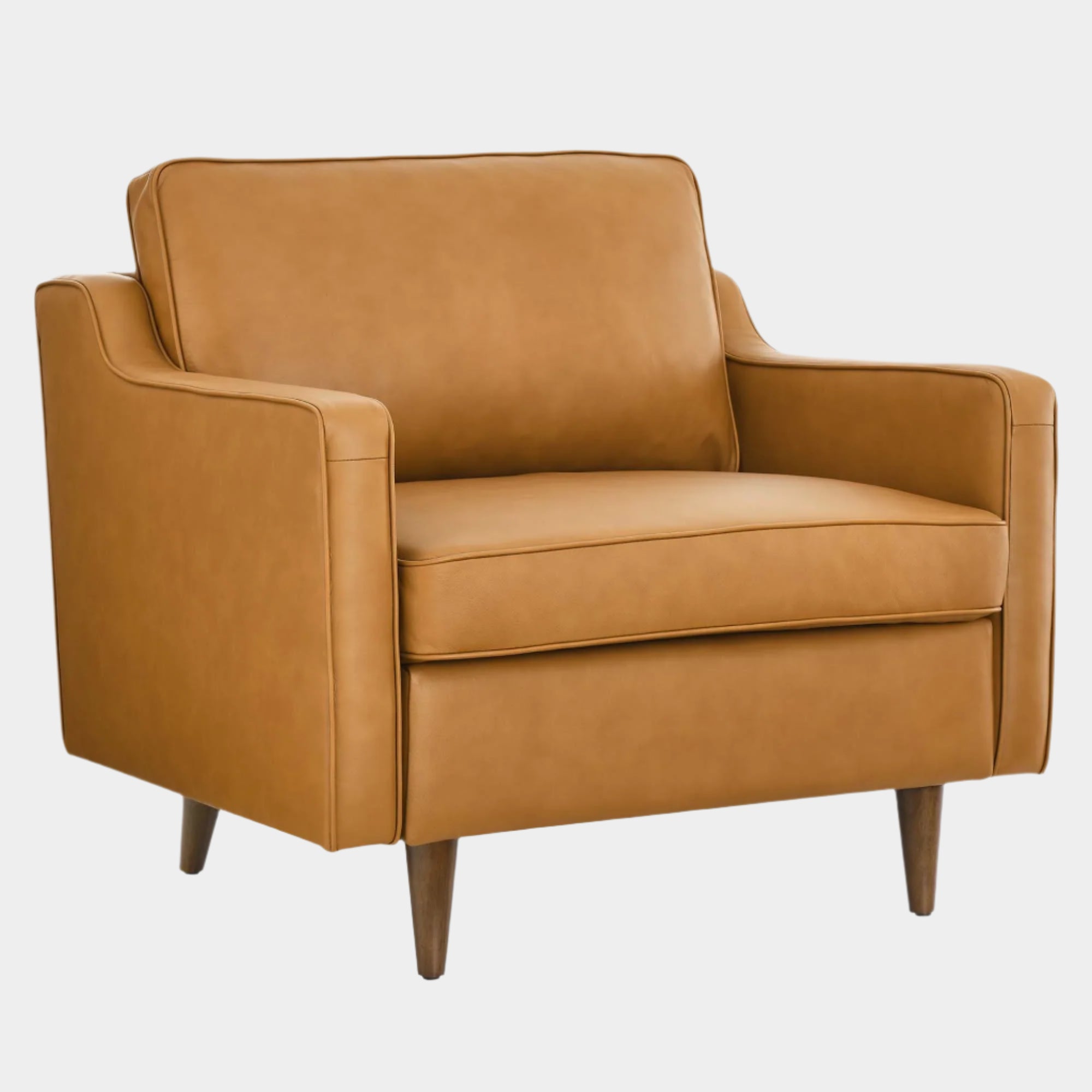 Fauteuil en cuir véritable Impart