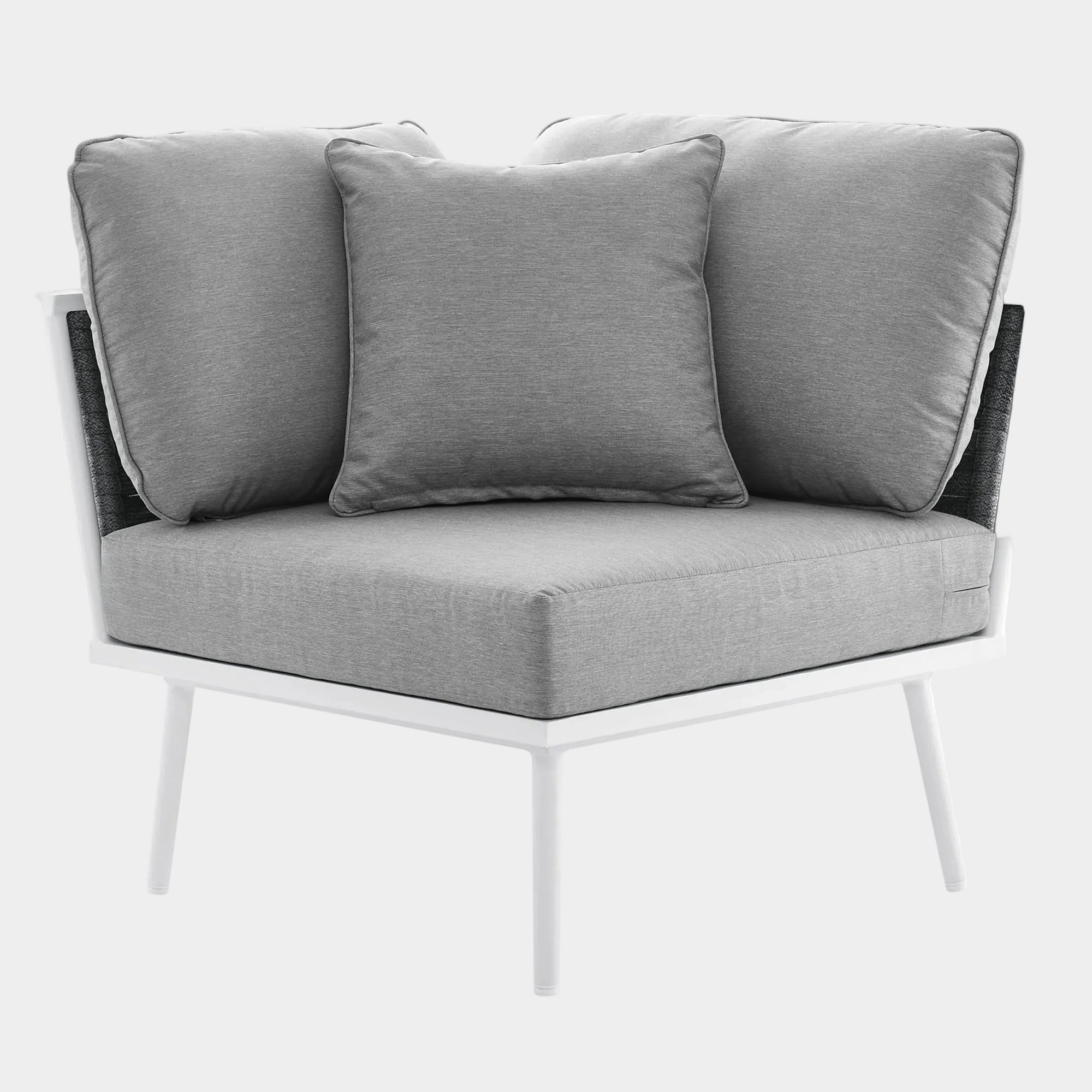 Stance Outdoor Patio Aluminum Corner Chair