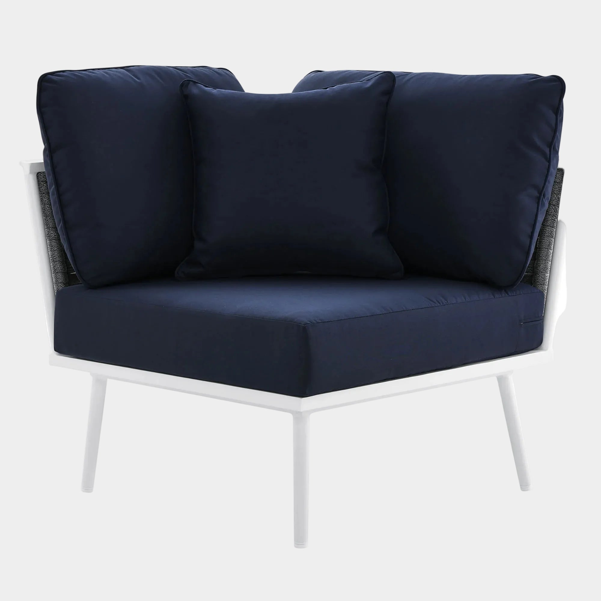 Stance Outdoor Patio Aluminum Corner Chair