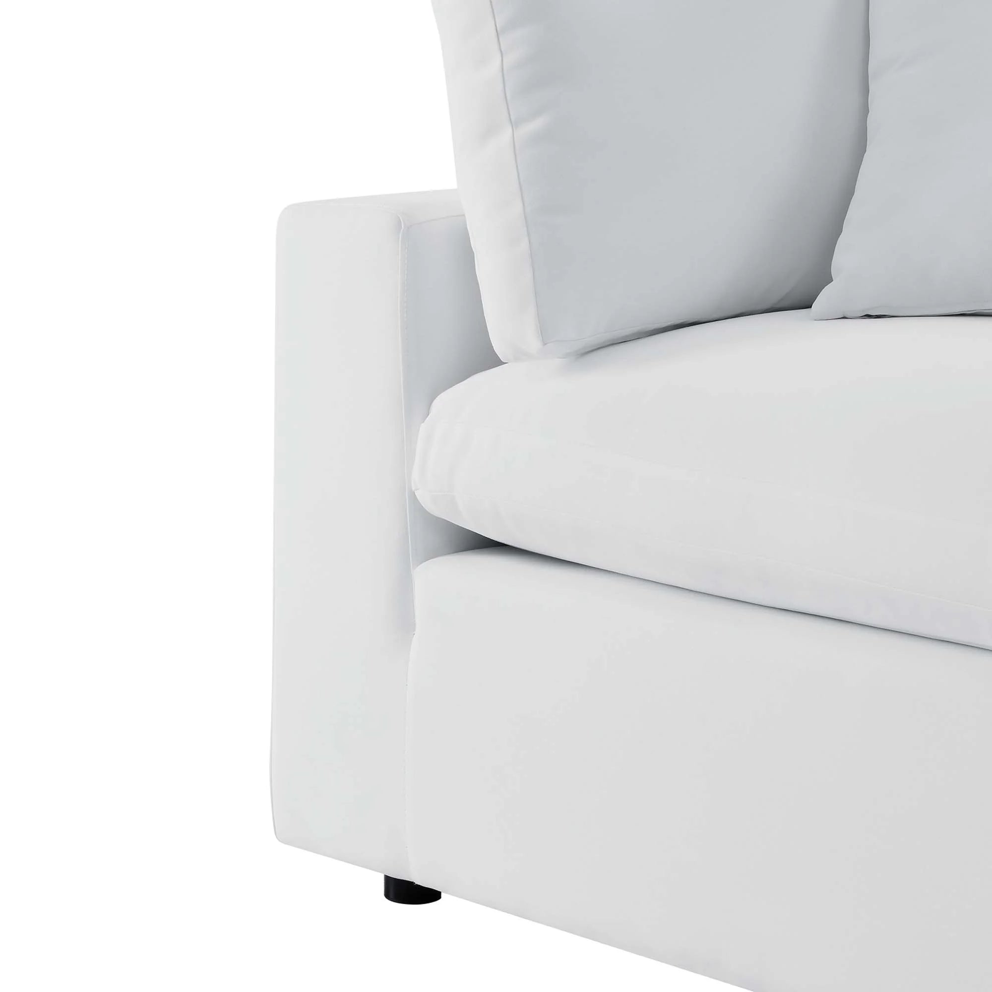 Commix 4-Piece Sunbrella® Outdoor Patio Sectional Sofa in White