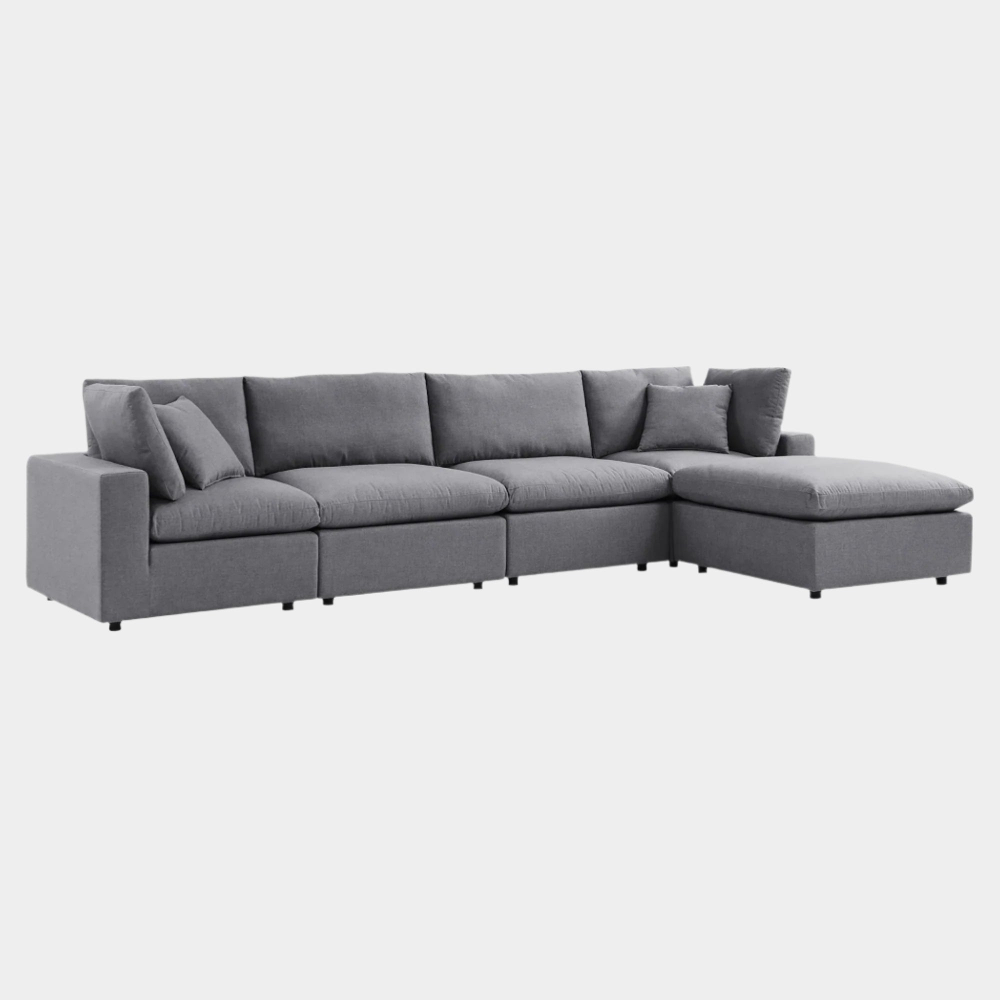 Commix 5-Piece Sunbrella® Outdoor Patio Sectional Sofa
