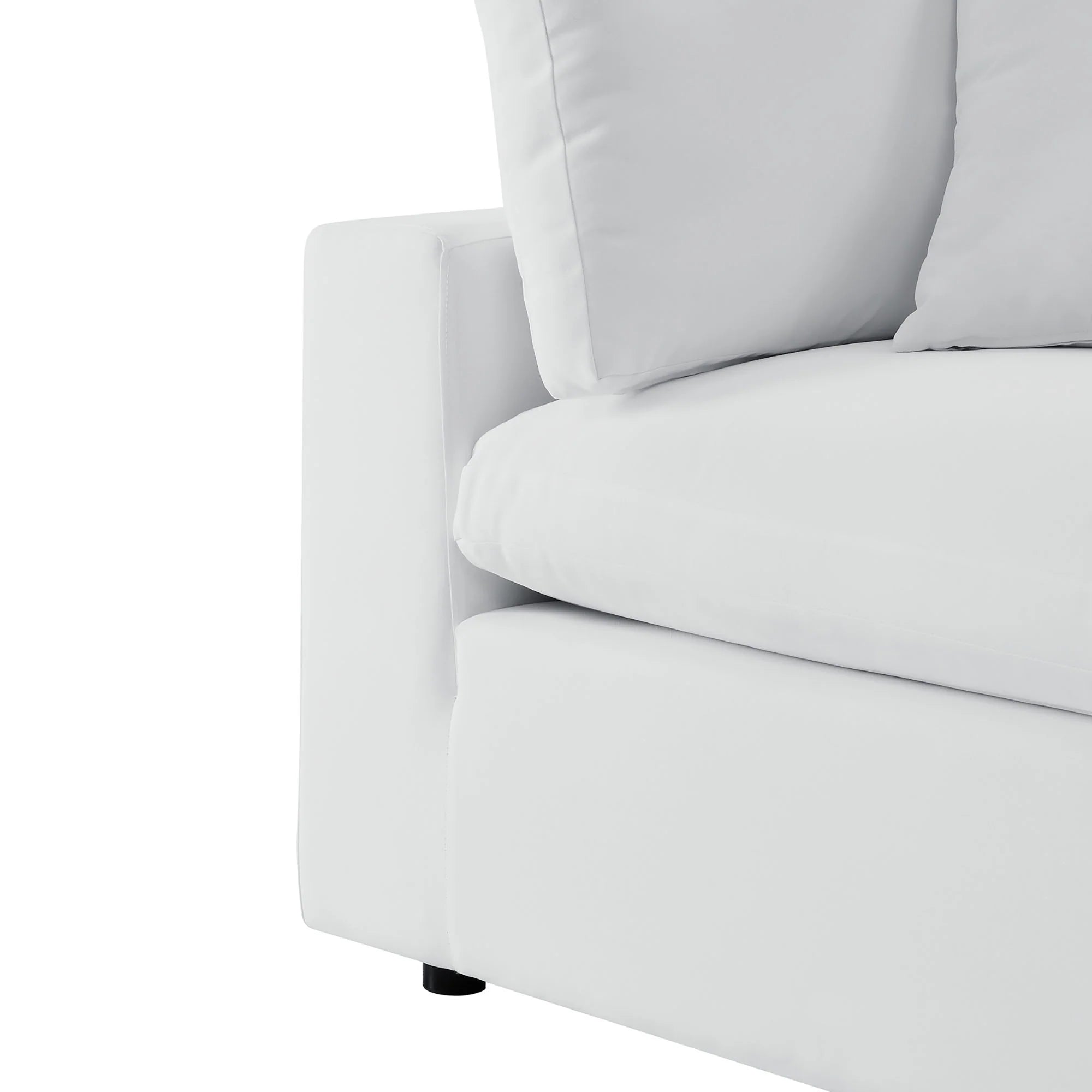 Commix 5-Piece Sunbrella® Outdoor Patio Sectional Sofa in White