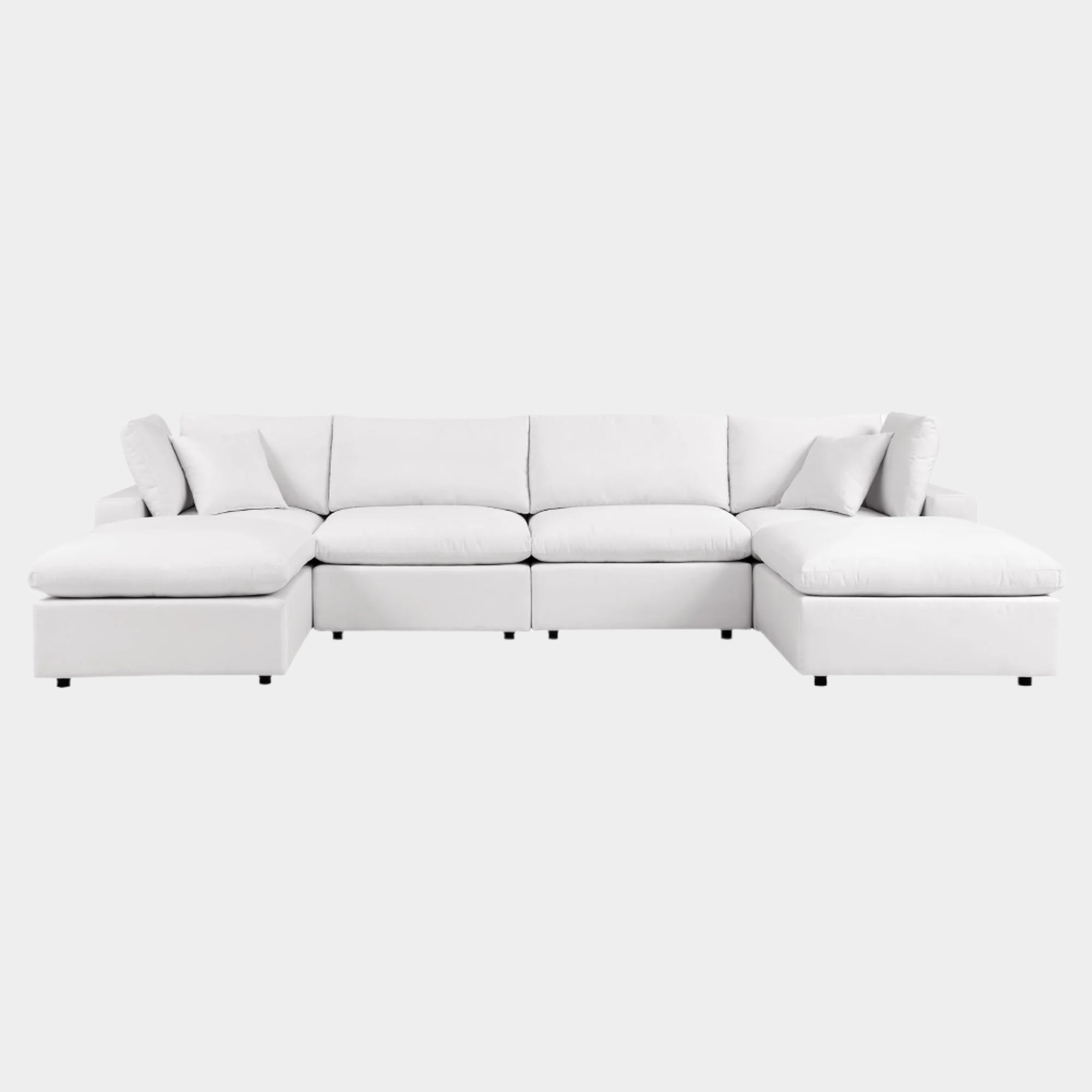 Commix 6-Piece Outdoor Patio Sectional Sofa